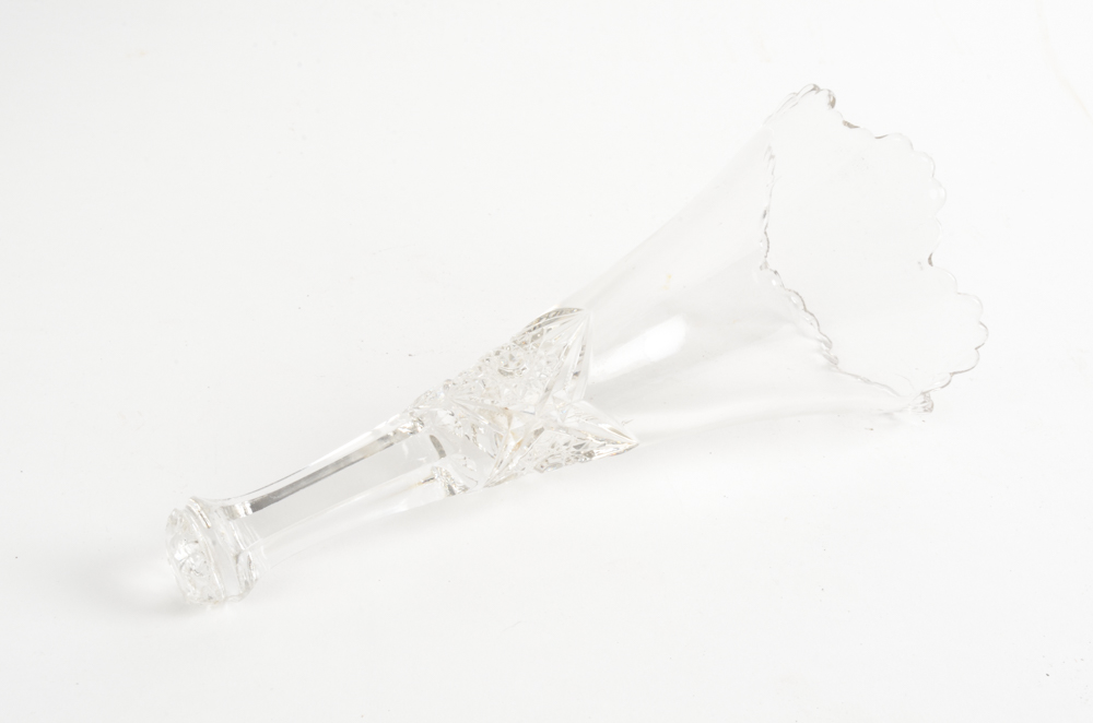 J.E. Caldwell Reticulated Sterling Silver Bud Vase