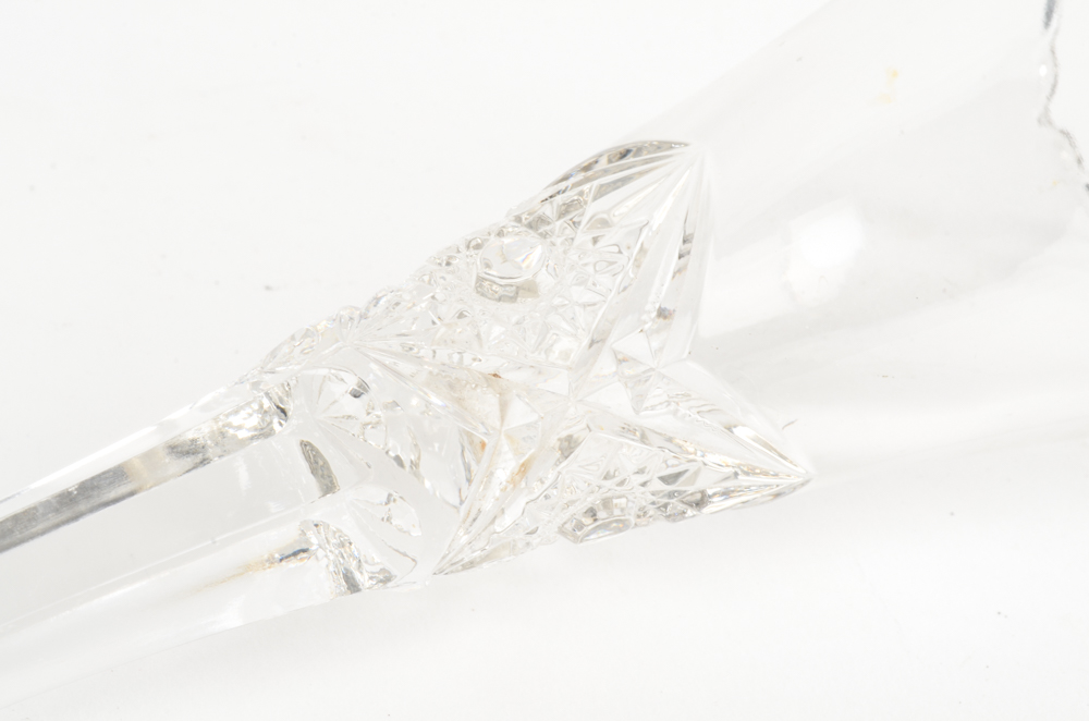 J.E. Caldwell Reticulated Sterling Silver Bud Vase