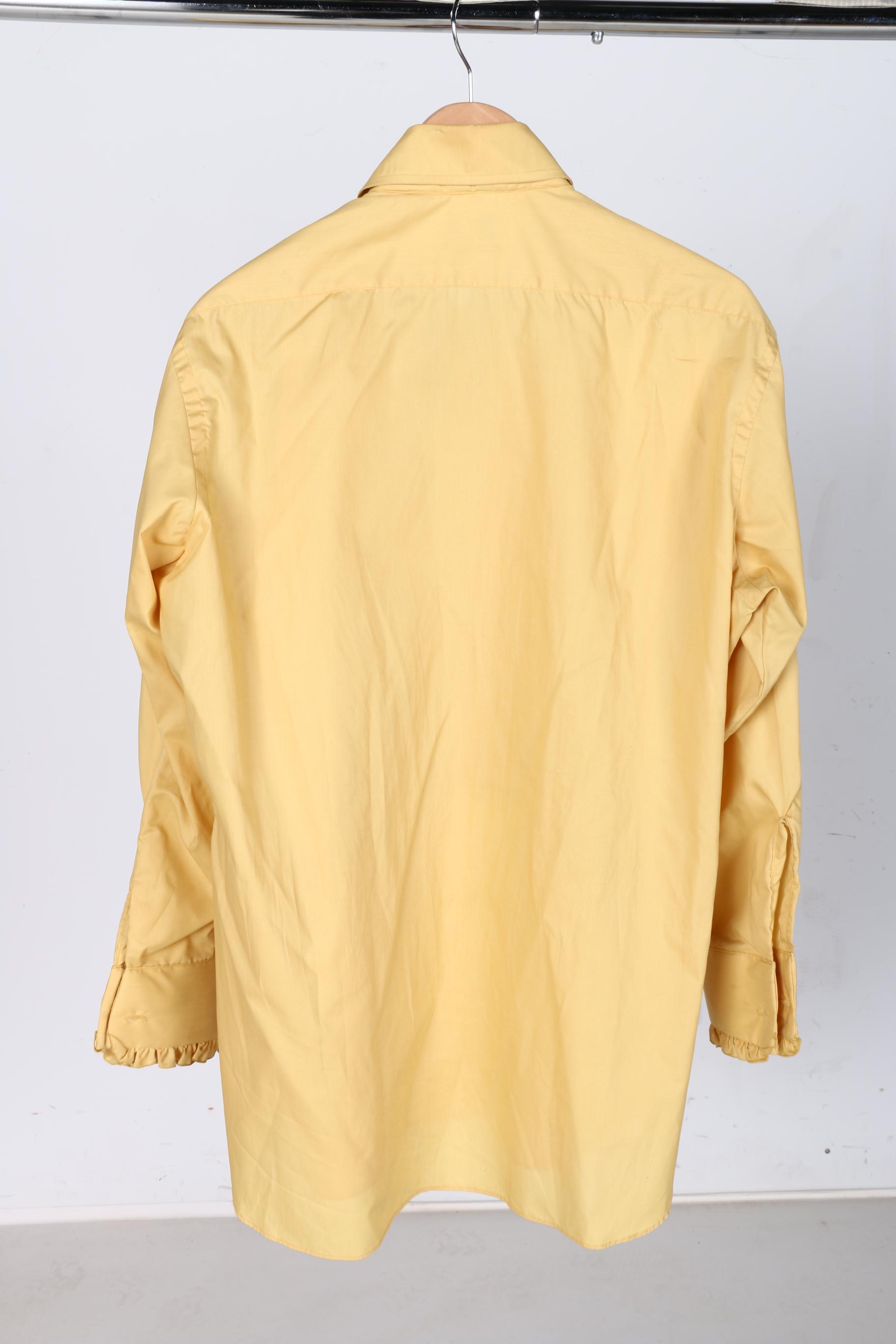 Collection of Men's Vintage Ruffle Tuxedo Shirts and Windbreaker