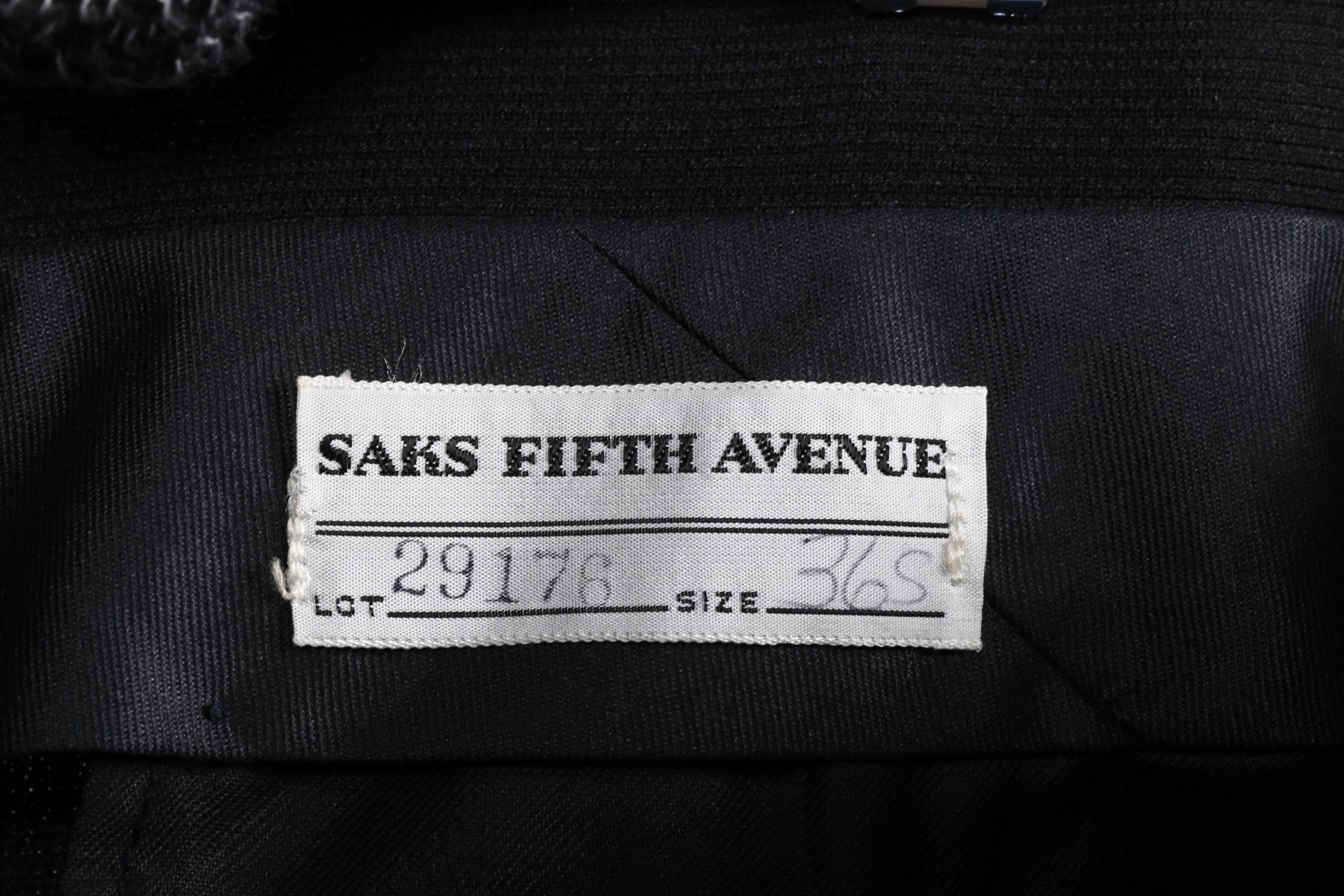 Collection of Men's Vintage Suit Separates with Saks Fifth Avenue