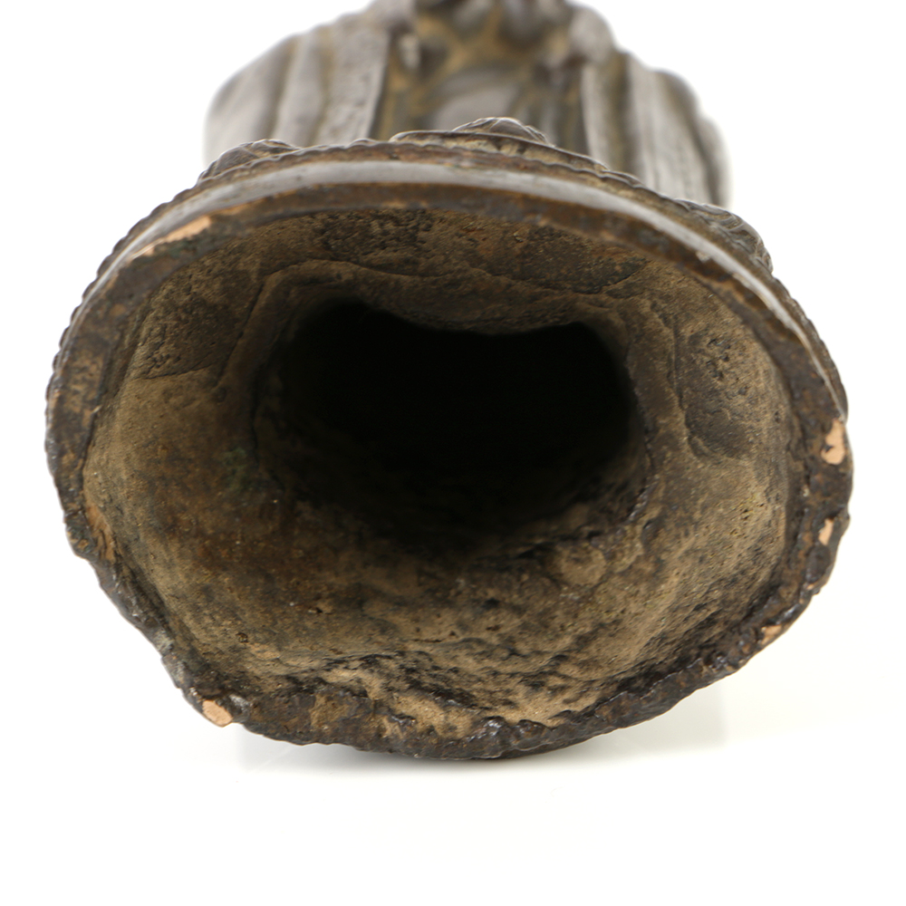 Chinese 19th Century Bronze Monk Figure