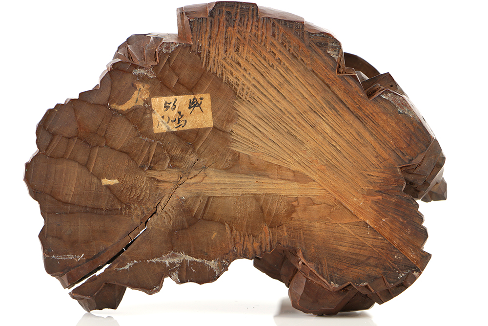 Fine Chinese Rosewood Carving of a Scholar-Official