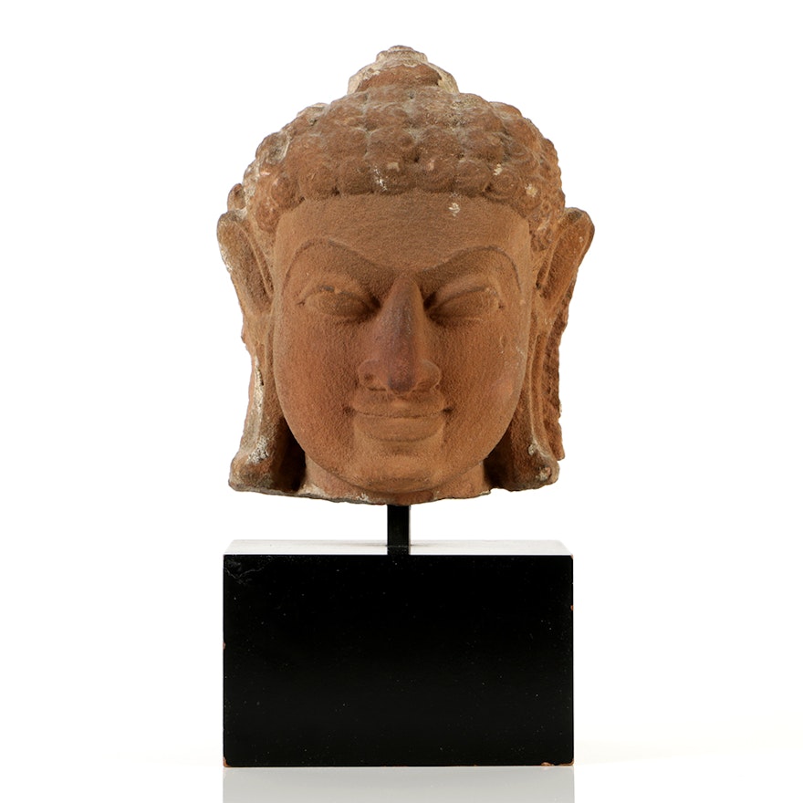 Chinese Stone Carved Buddha Fragment