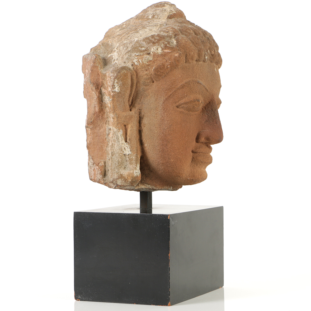 Chinese Stone Carved Buddha Fragment