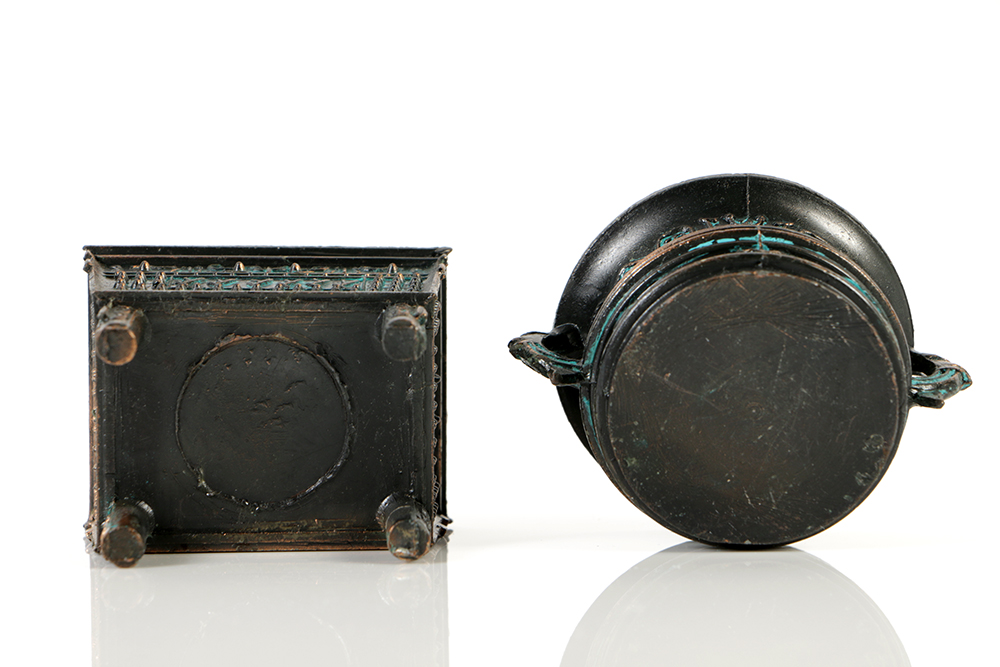 Collection of Chinese Archaic Style Cast Metal Censer