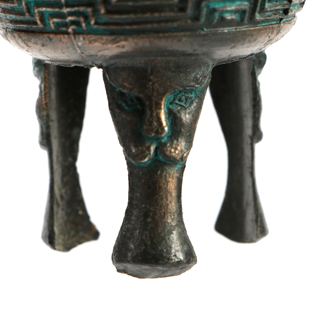 Collection of Chinese Archaic Style Cast Metal Censer