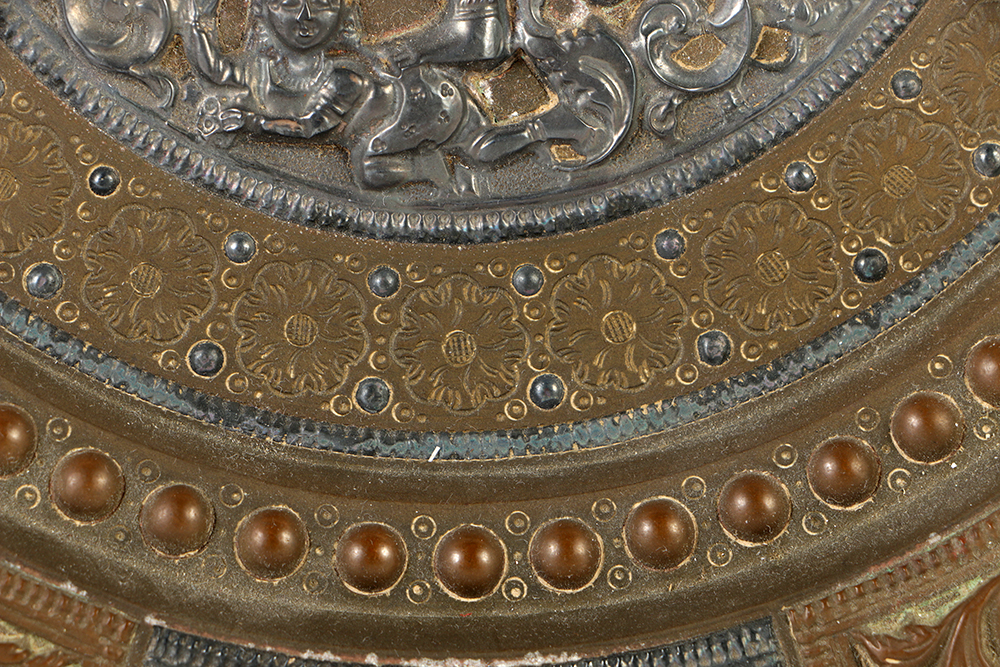 Indian Incised and Patinated Tray