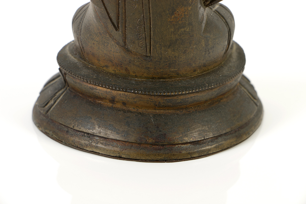 19th Century Bronze of a Tibetan Lama