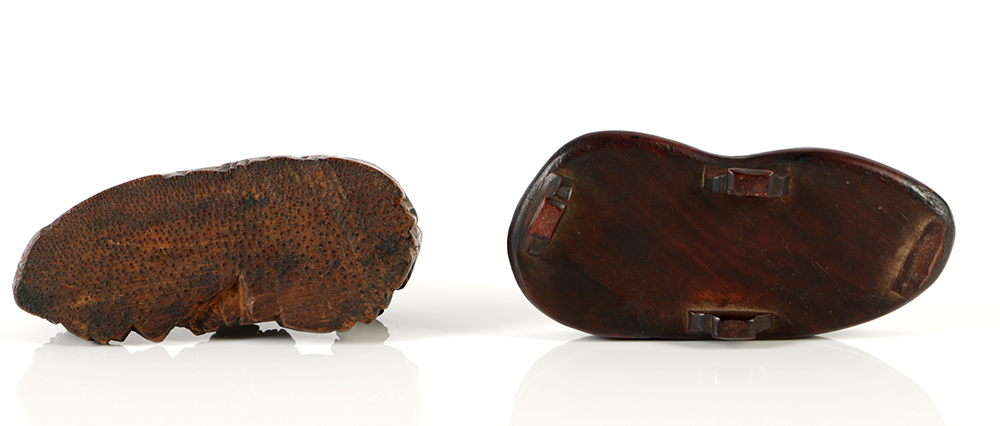 19th Century Chinese Bamboo Scholar Carving