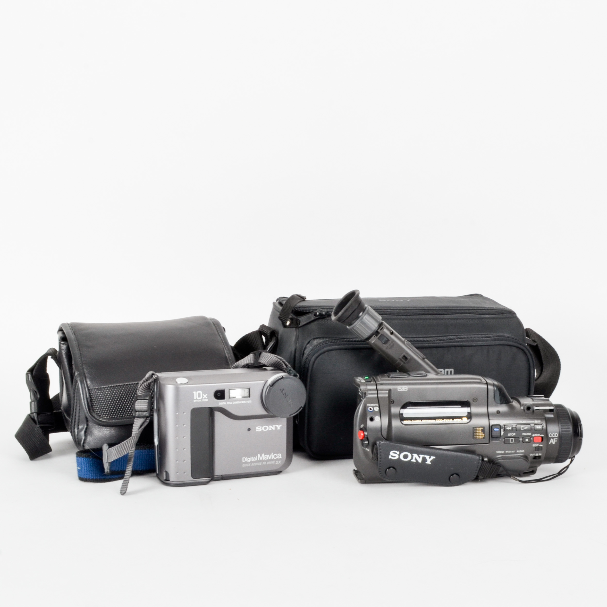 Vintage Sony Digital Camera and Video Camera