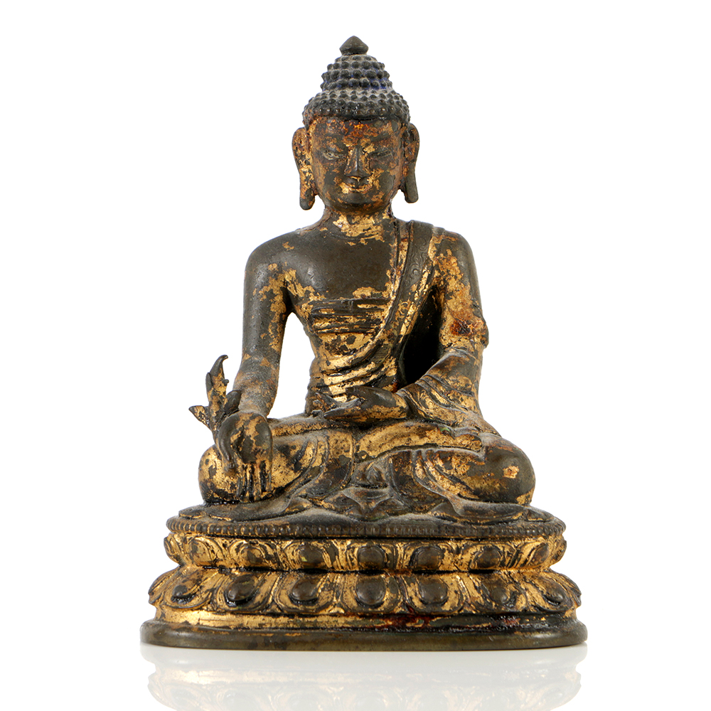 Sino-Tibetan Bronze Buddha Statue