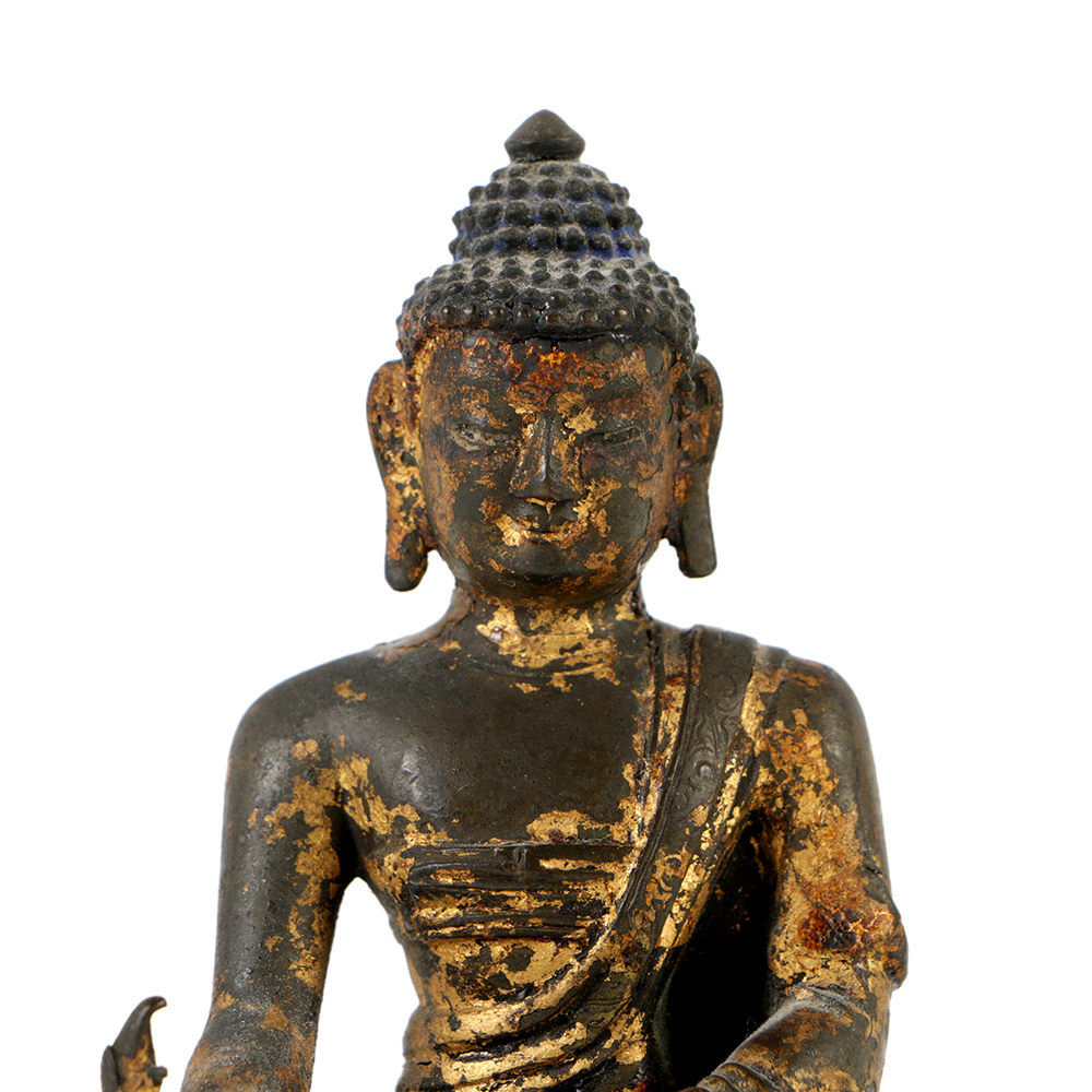 Sino-Tibetan Bronze Buddha Statue