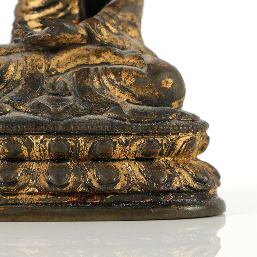 Sino-Tibetan Bronze Buddha Statue