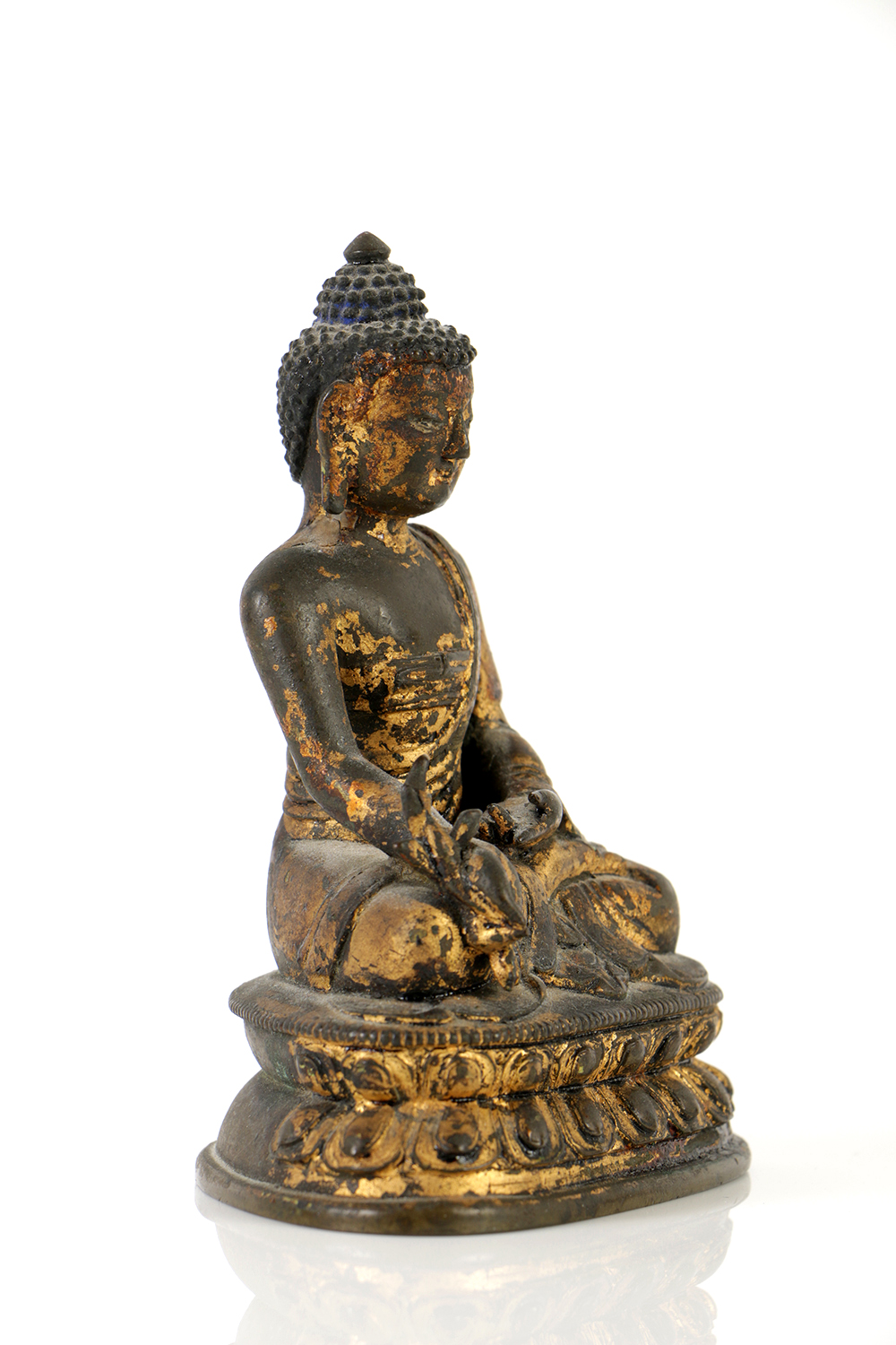 Sino-Tibetan Bronze Buddha Statue
