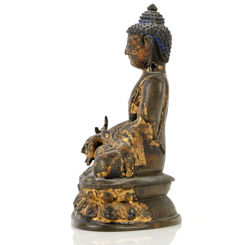 Sino-Tibetan Bronze Buddha Statue