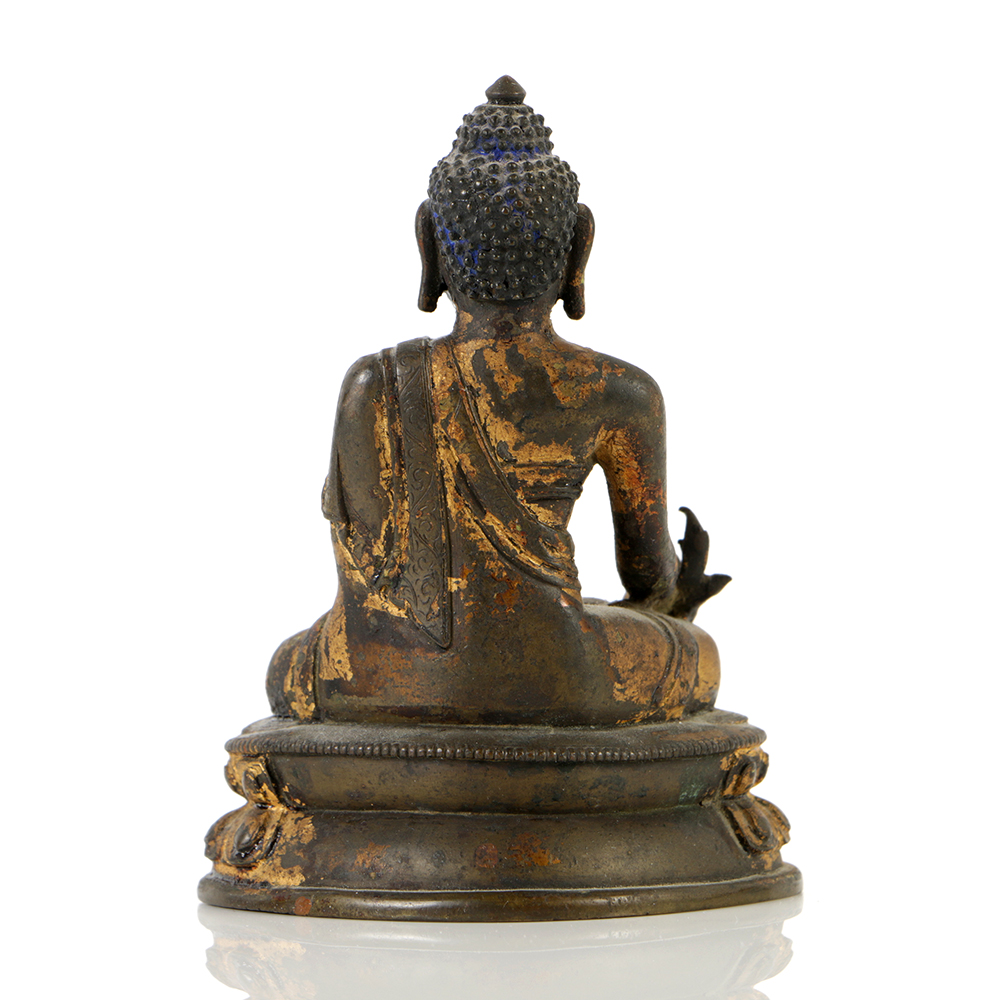 Sino-Tibetan Bronze Buddha Statue
