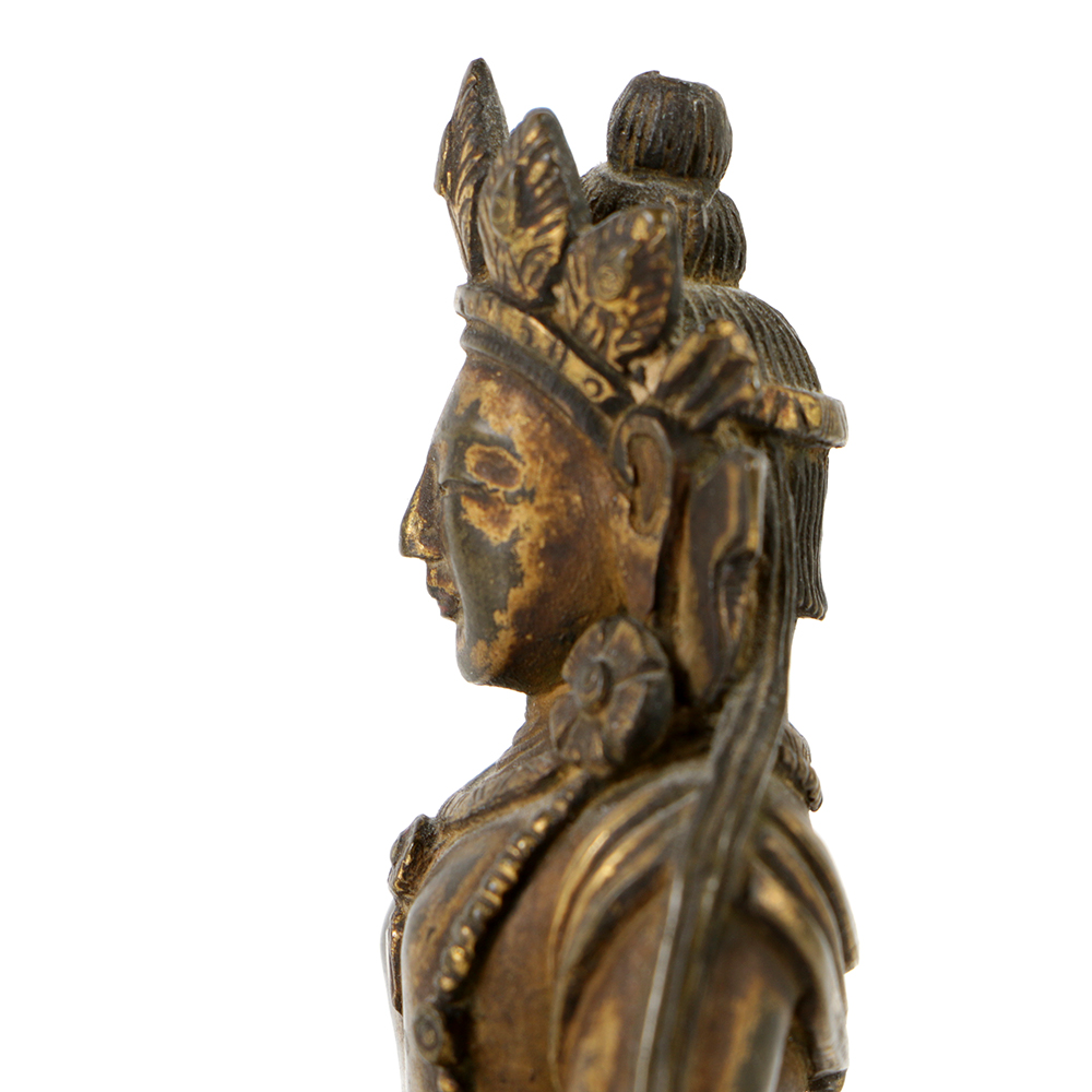 Seated Sino-Tibetan Amitābha Buddha Bronze