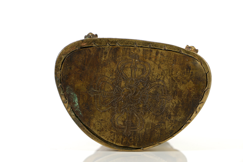 Seated Sino-Tibetan Amitābha Buddha Bronze