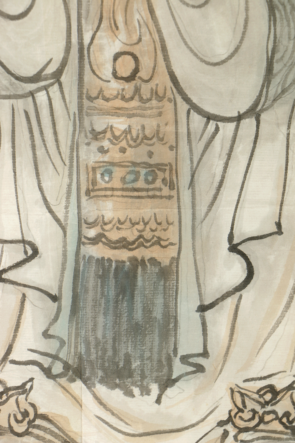 Chinese Watercolor by Ding Xiu Ge