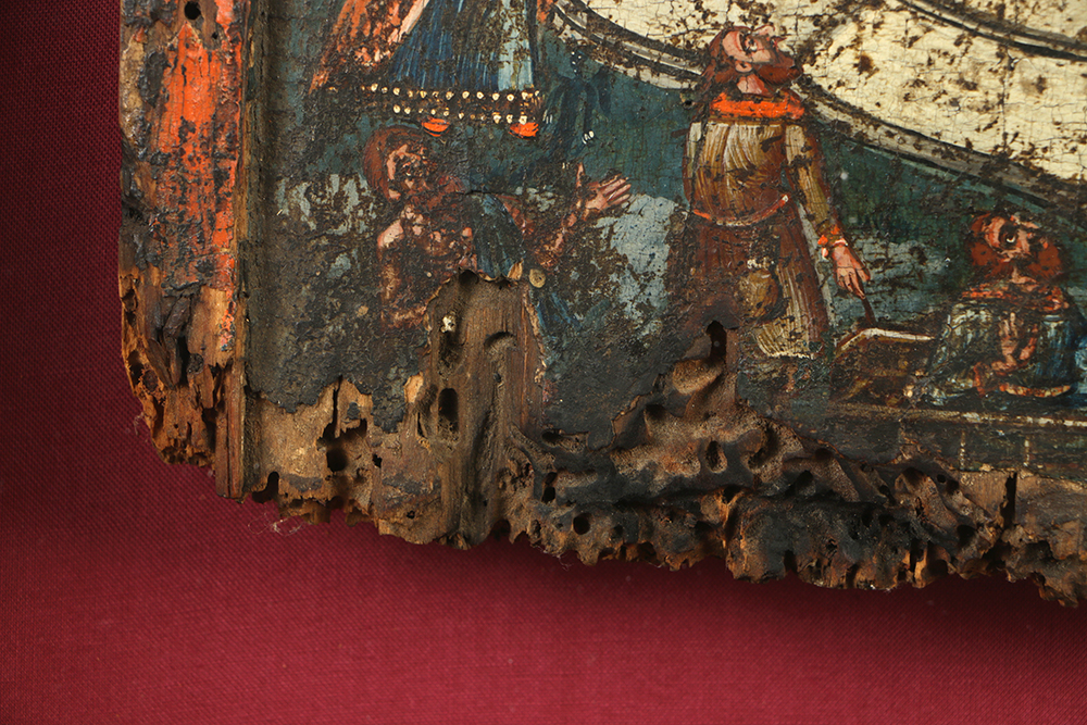 Early Greek Icon of the Life-Giving Wellspring