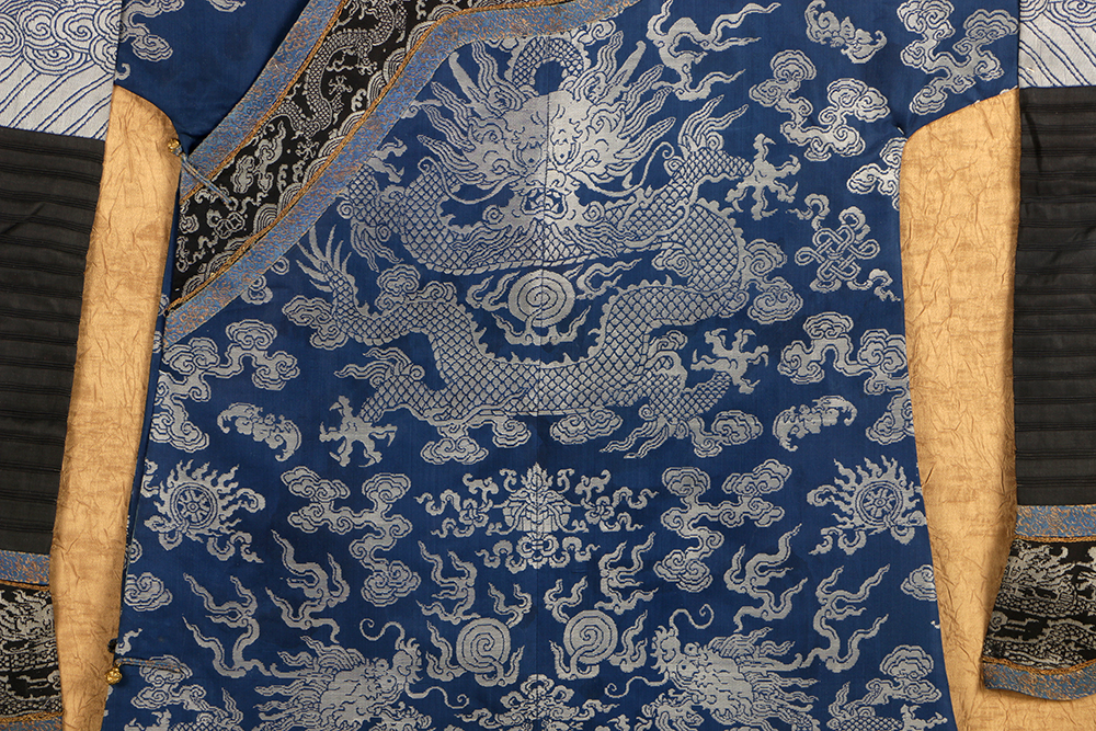 Impressive Chinese Dragon Court Robe Gifted to Dr. Henry Heimlich
