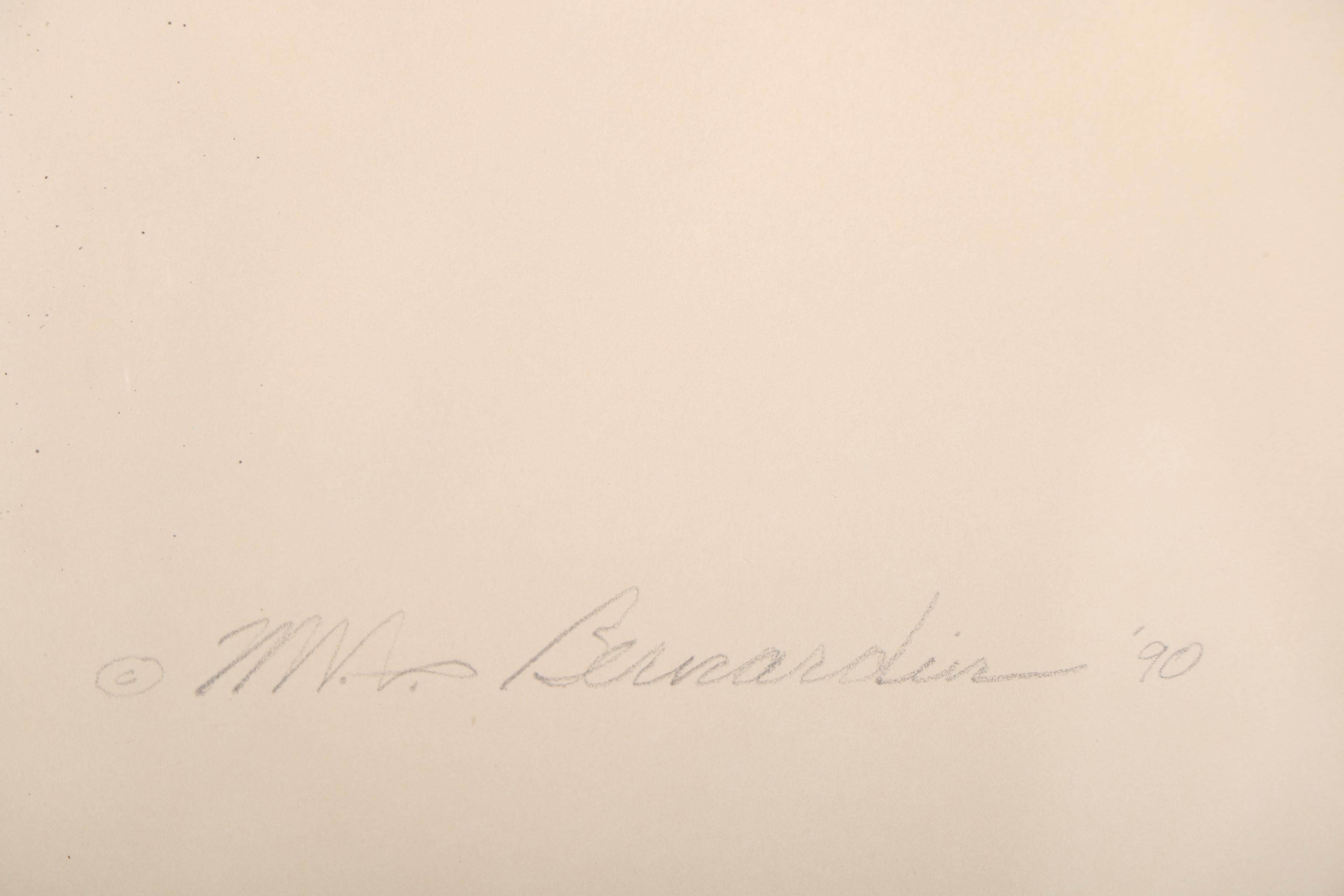 Mary Alice Bernardin Mixed Media "Inner Landscape"