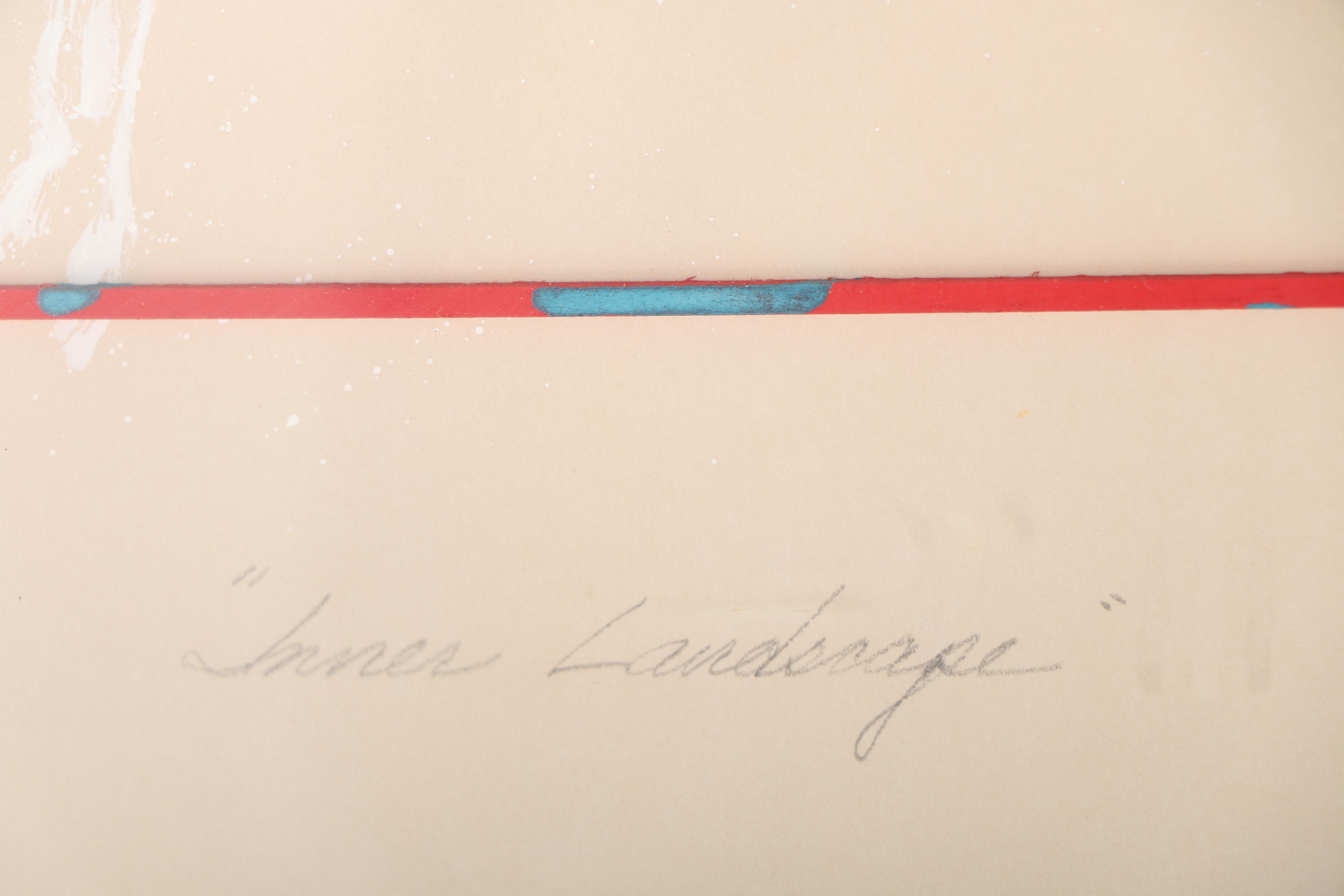 Mary Alice Bernardin Mixed Media "Inner Landscape"