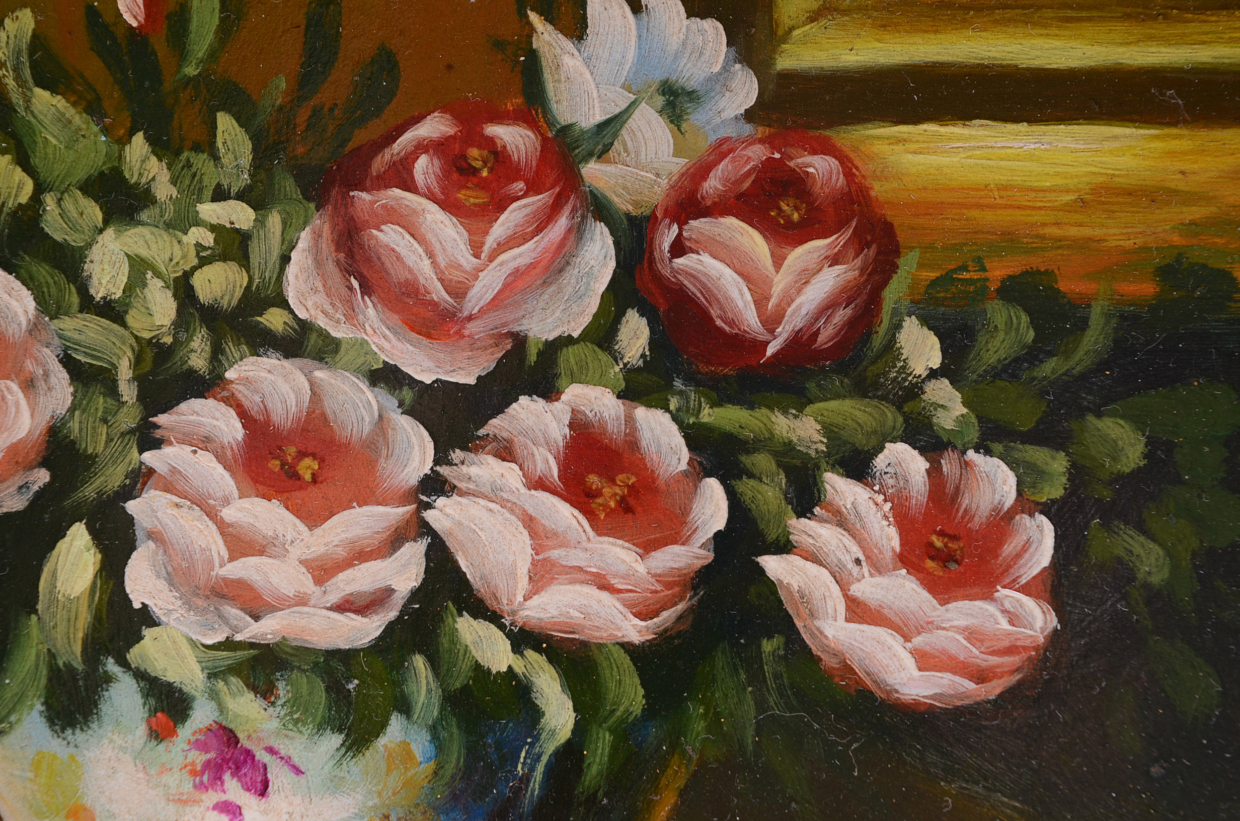 Robert Grace Original Oil Painting on Board