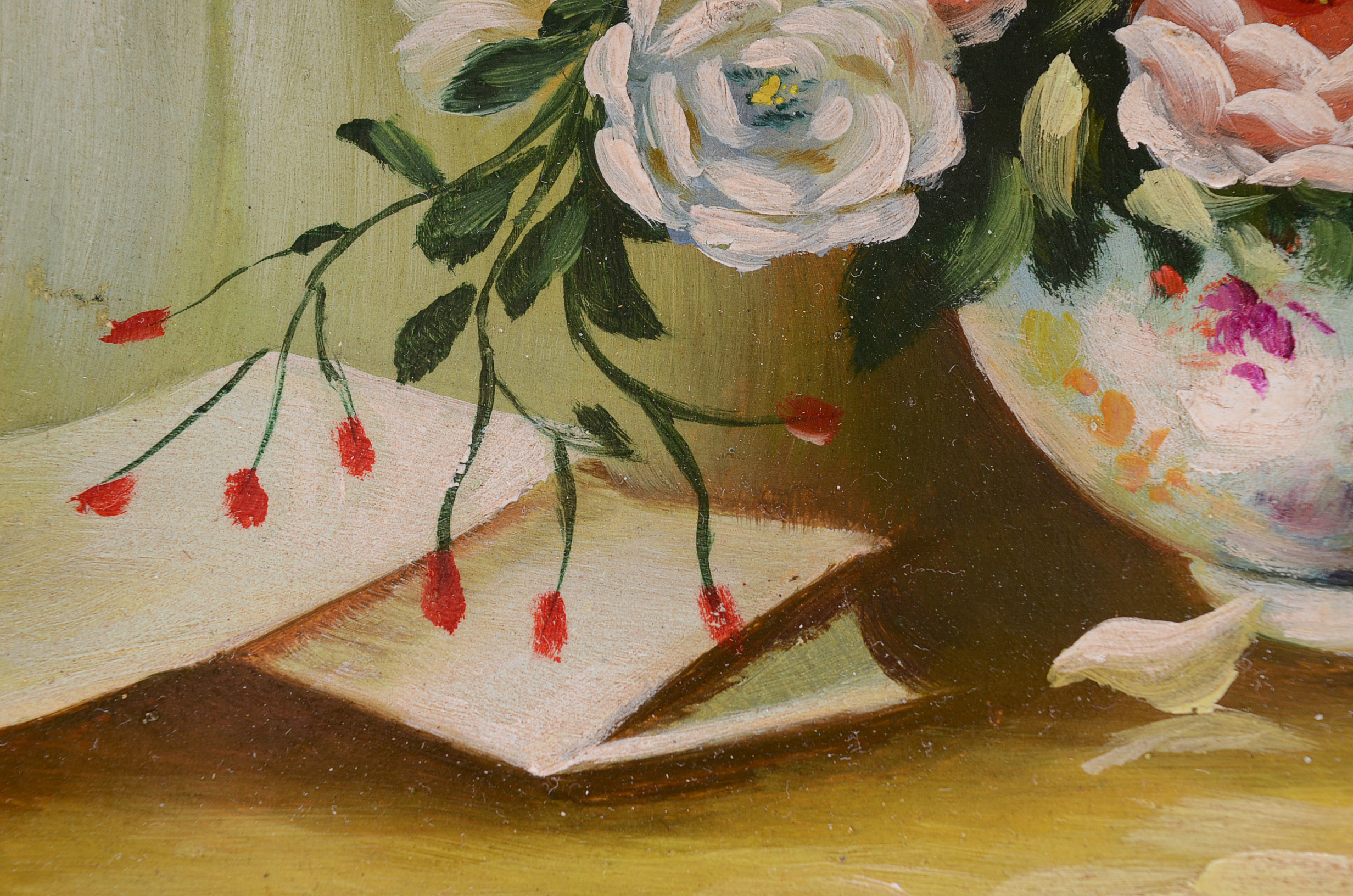 Robert Grace Original Oil Painting on Board