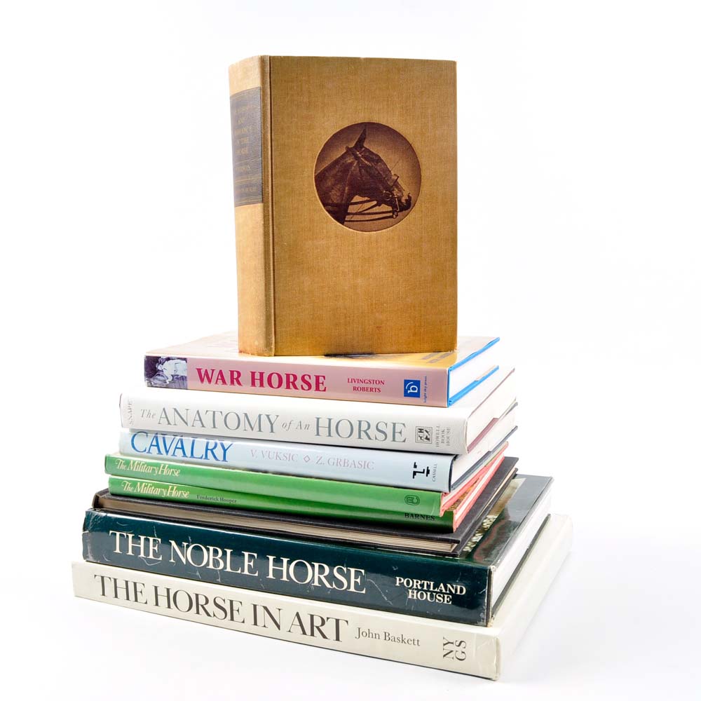 Equestrian Themed Hardcover Books
