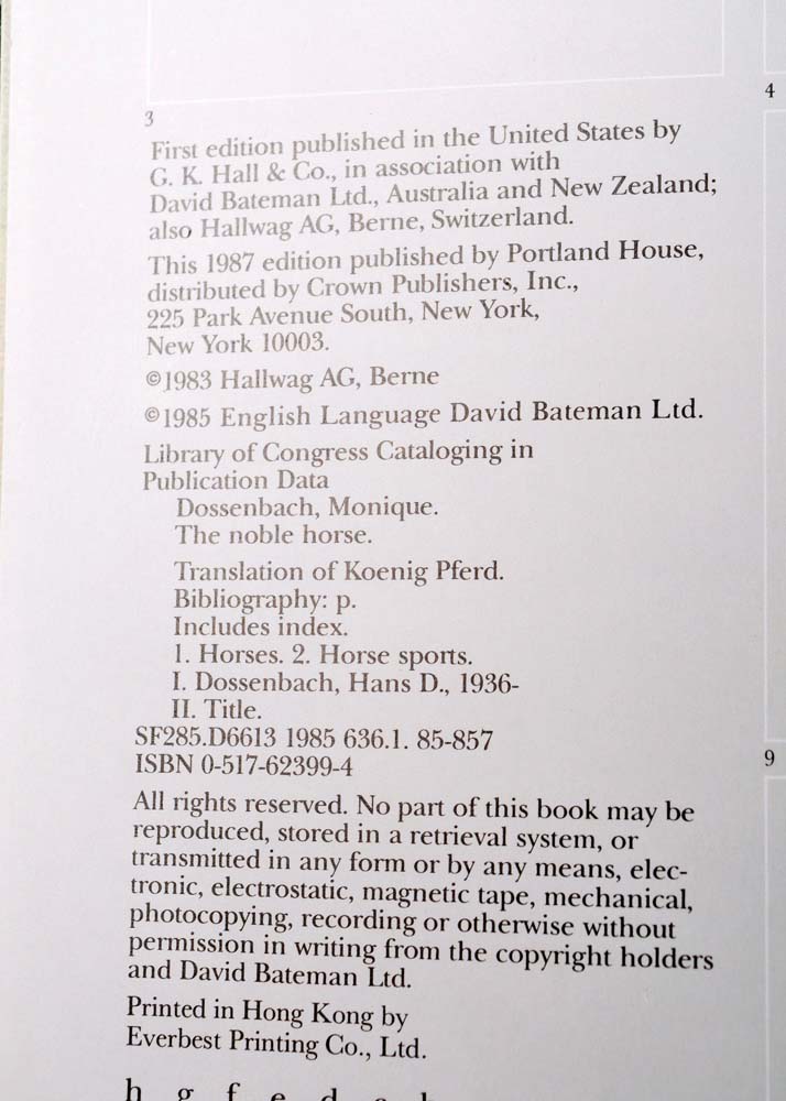 Equestrian Themed Hardcover Books