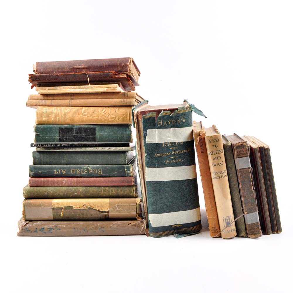 Collection of Vintage and Antique Books