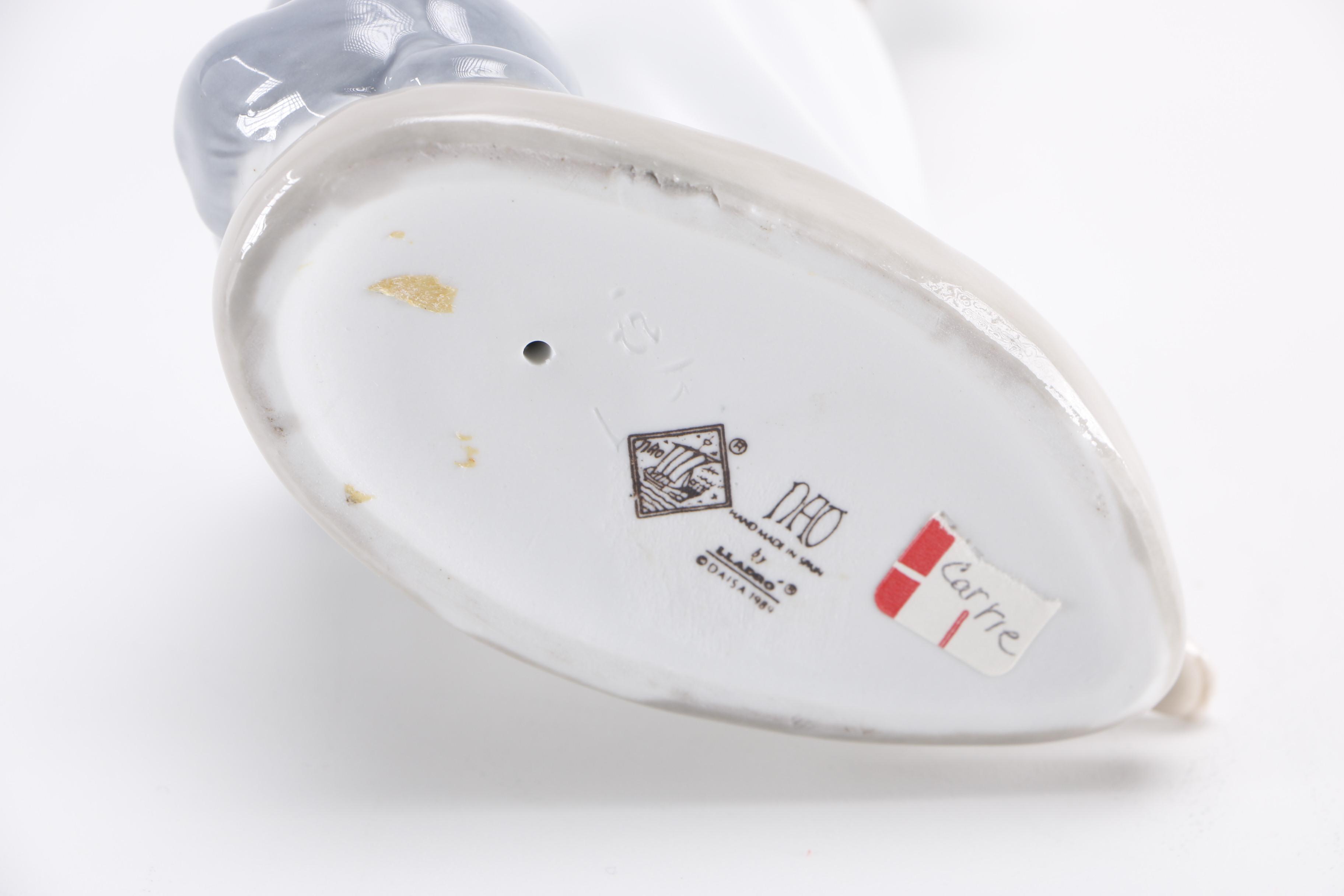 Nao by Lladro Girl With Dog Figurine