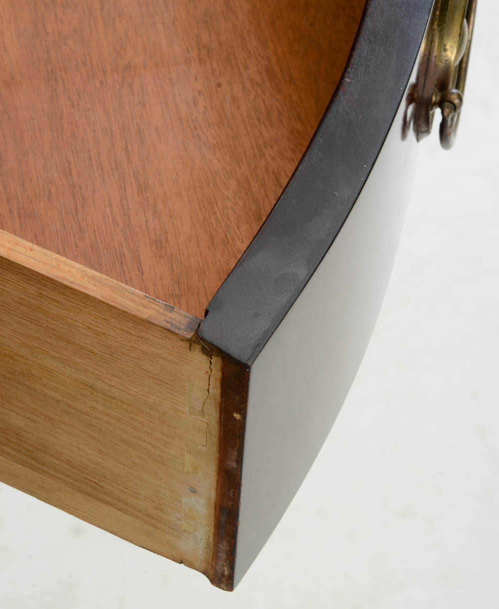 Drexel Travis Court Hepplewhite Style Mahogany Corner Cabinet