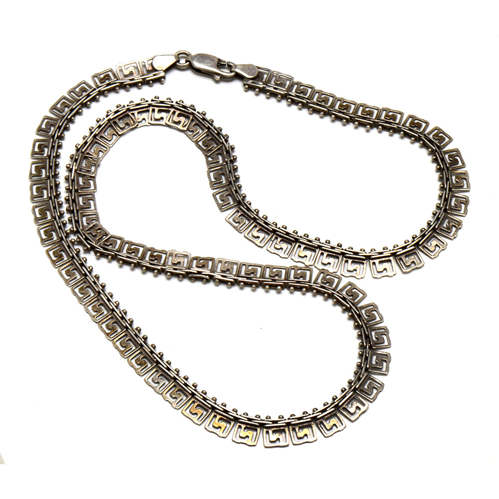 Sterling Silver Necklace and Bracelets