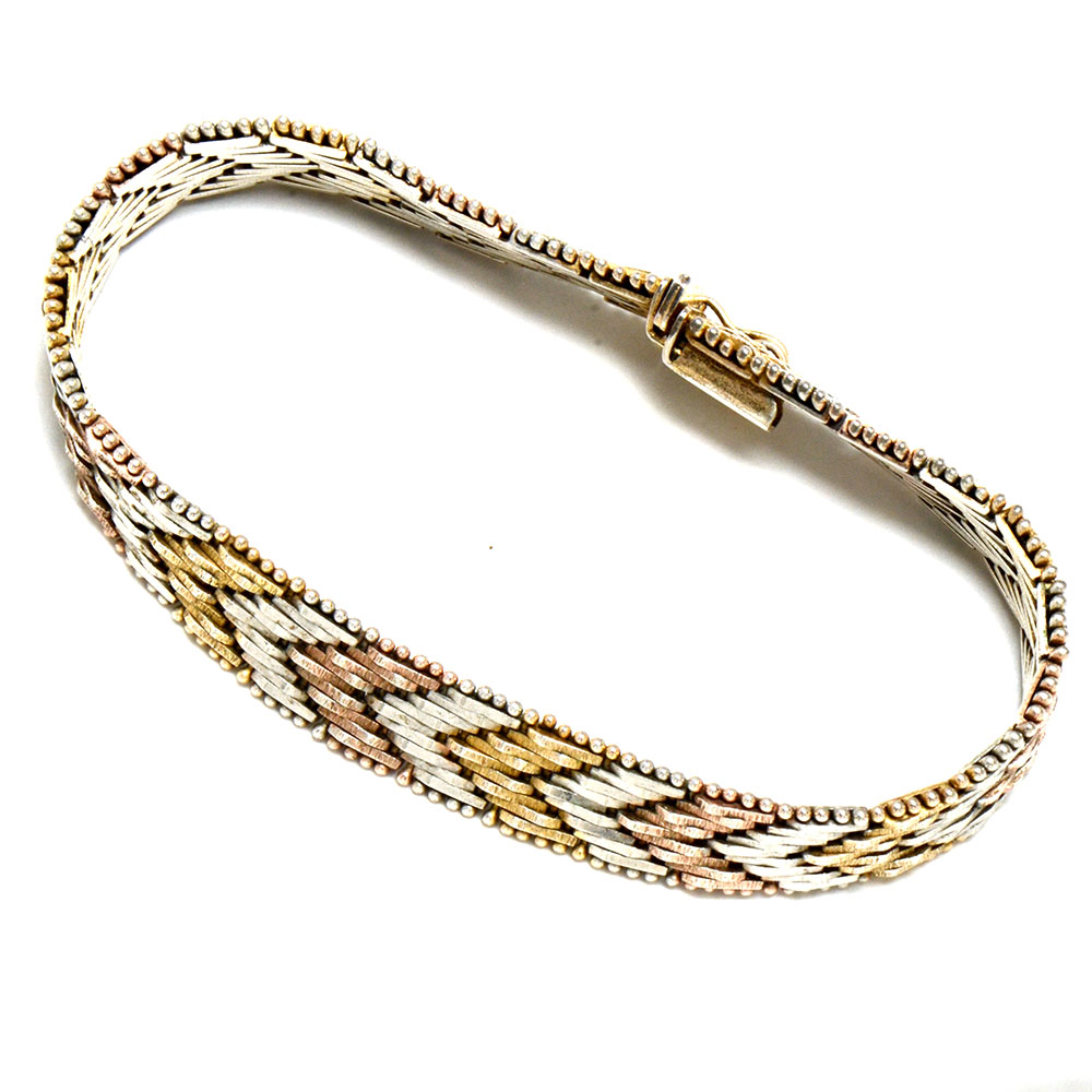 Sterling Silver Necklace and Bracelets