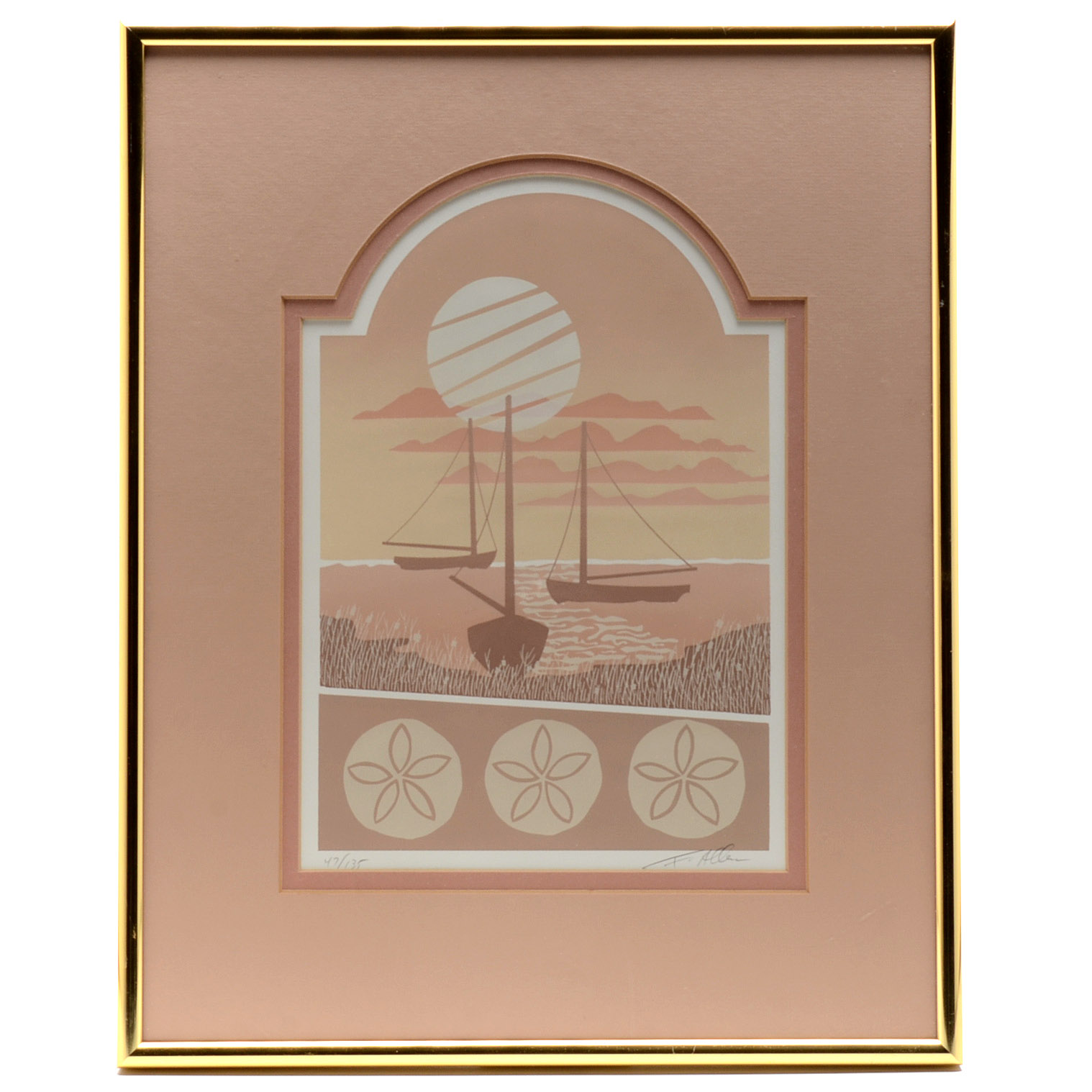 Frederick E. Allen Signed Limited Edition Serigraph