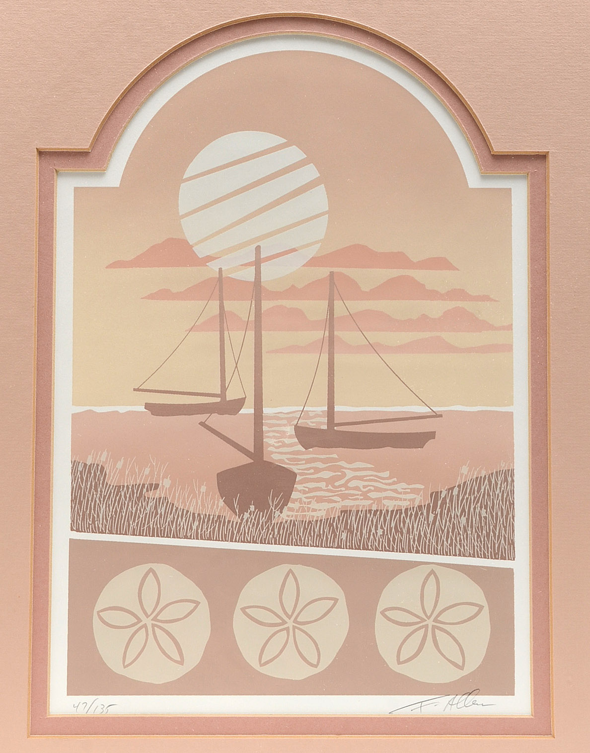 Frederick E. Allen Signed Limited Edition Serigraph