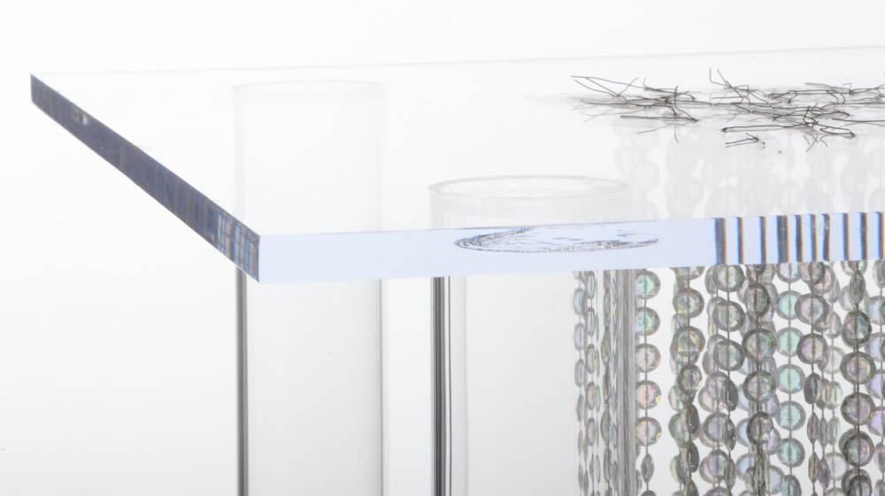 Trio of Acrylic and Beaded Pinths