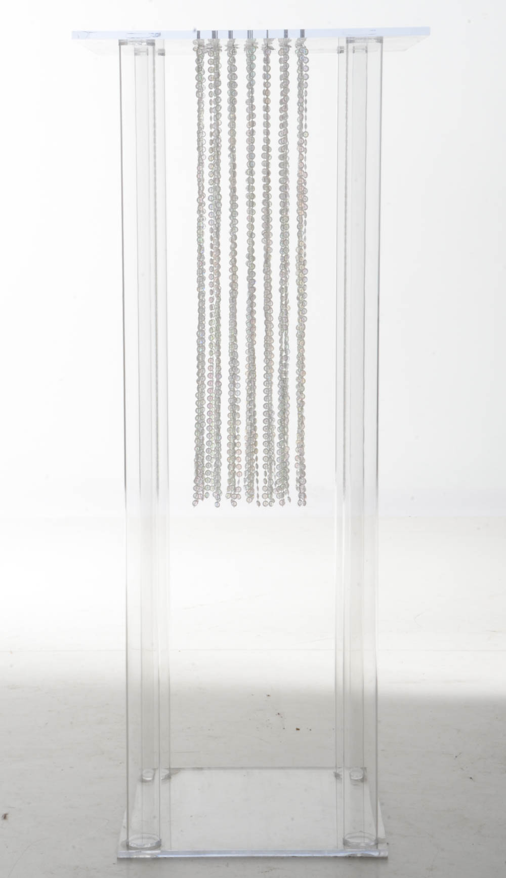 Trio of Acrylic and Beaded Pinths