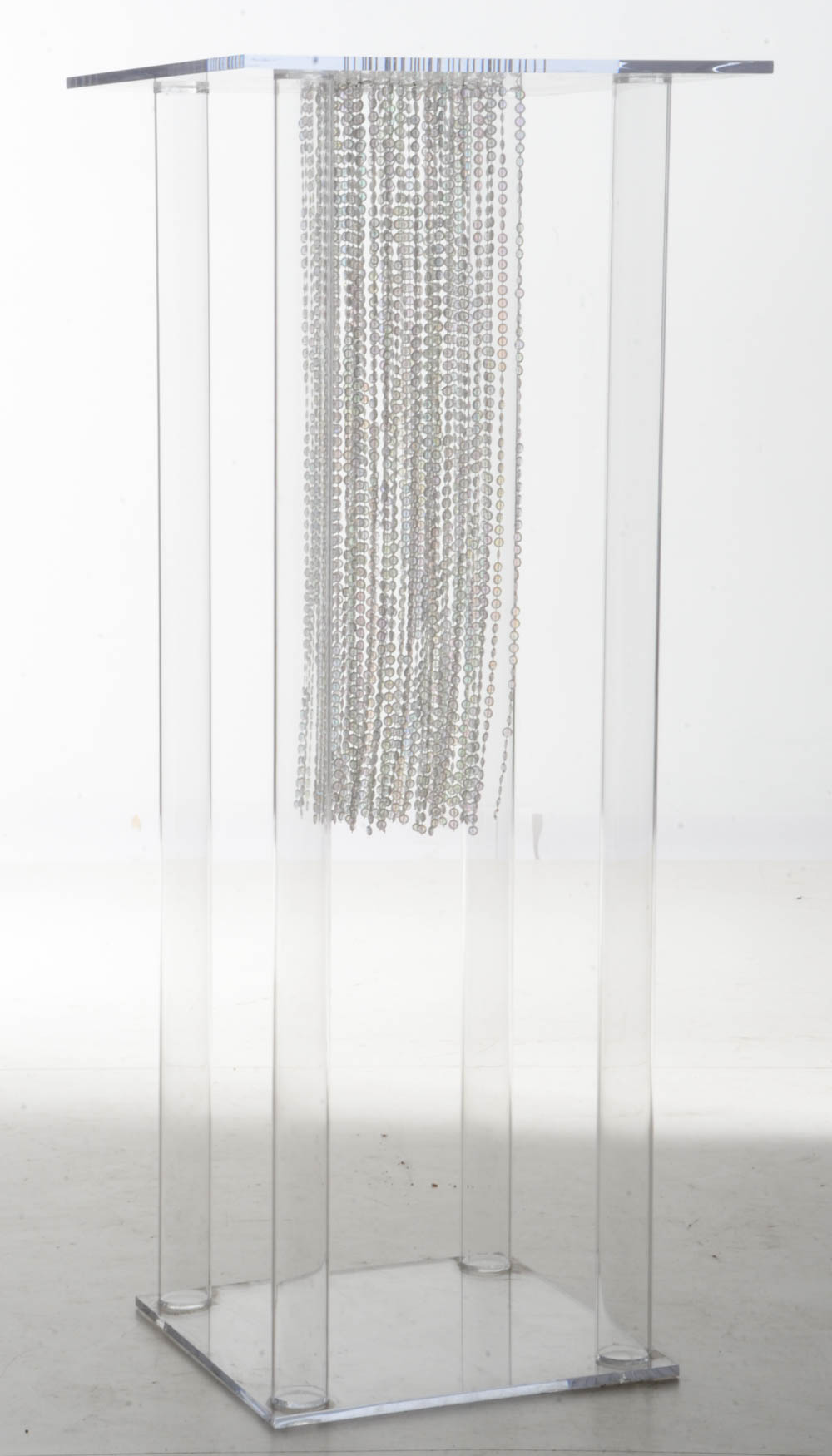 Trio of Acrylic and Beaded Pinths