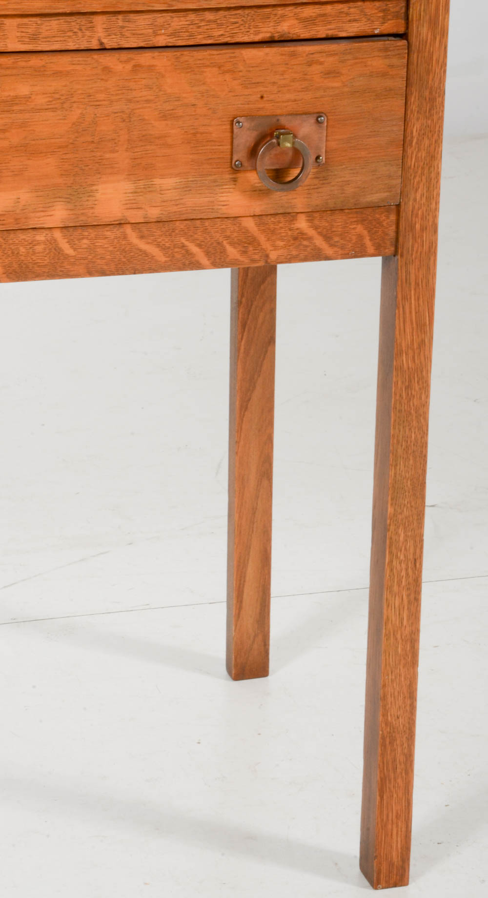 Cron-Kills Co. Arts and Crafts Style Oak Slant Front Desk