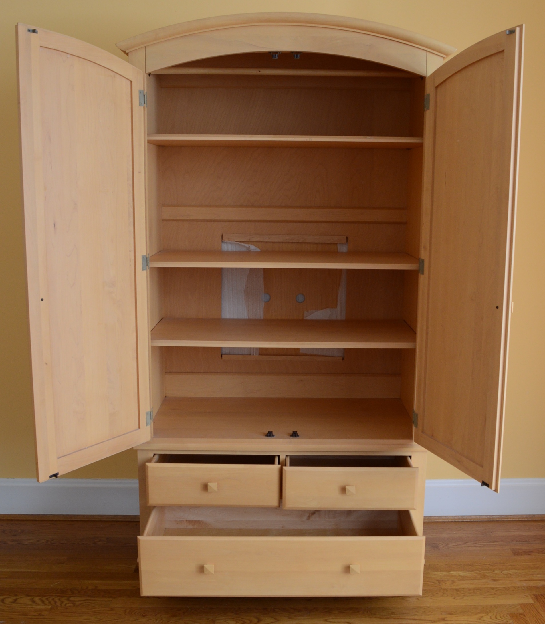 Ethan Allen Maple Armoire