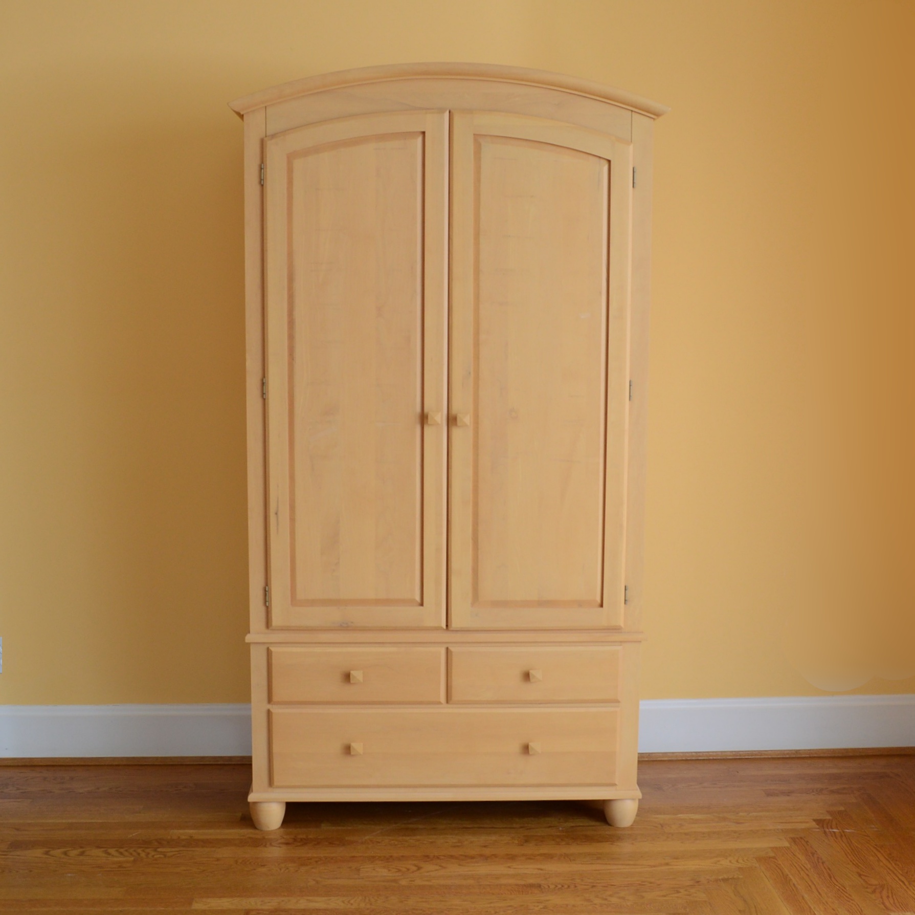 Ethan Allen Maple Armoire