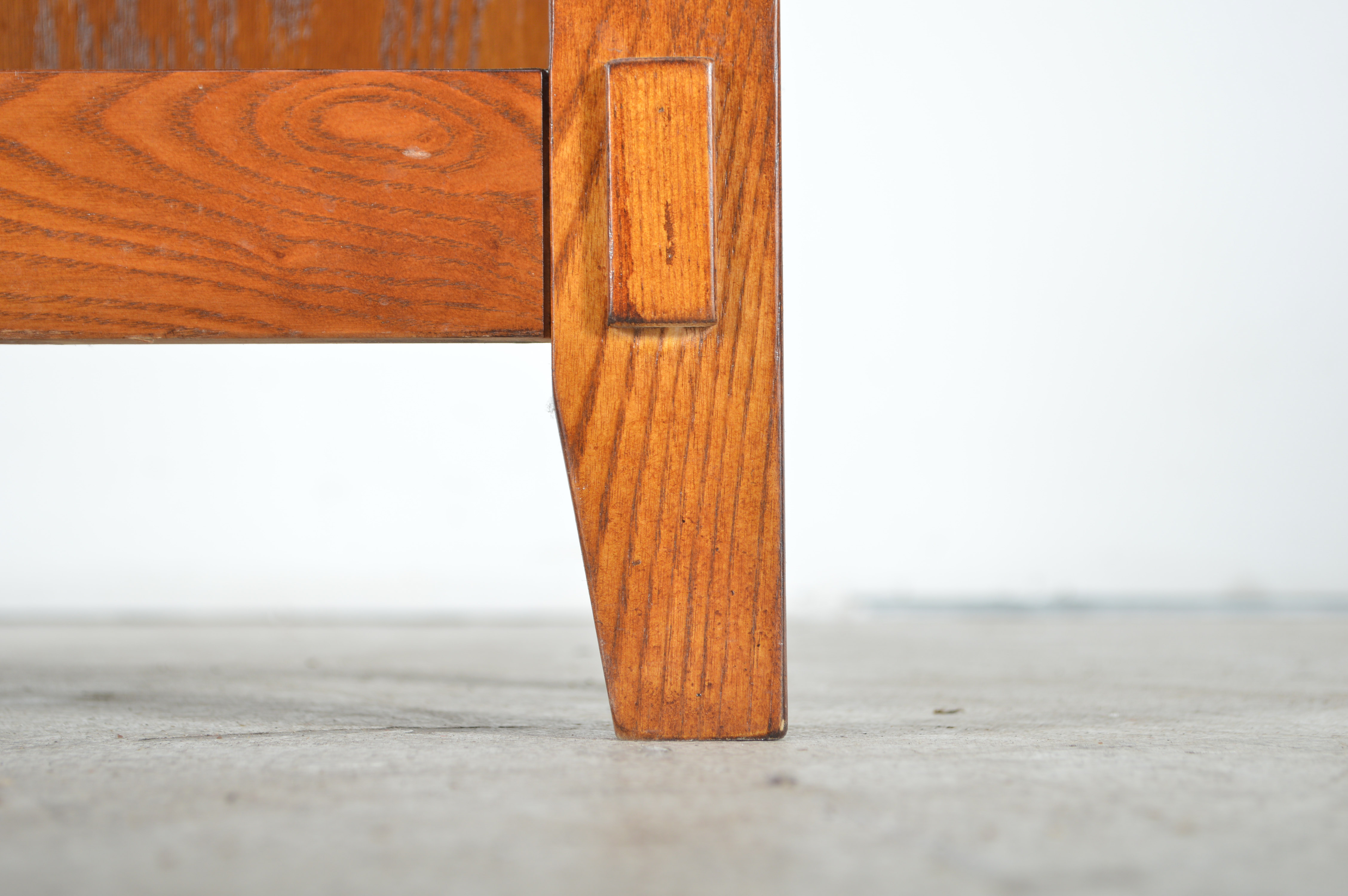 Mission Style Oak Bookcase
