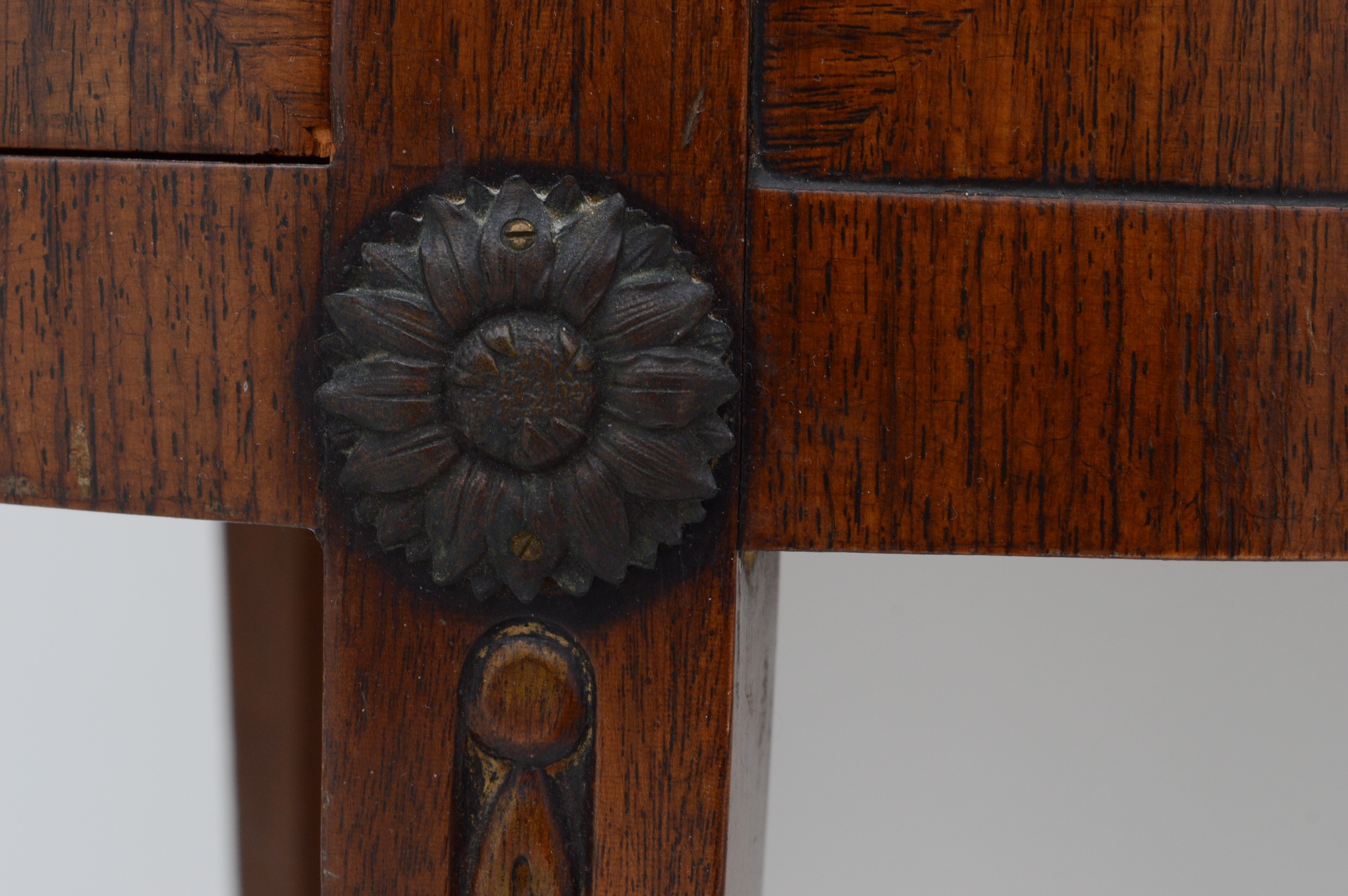 Antique Demilune Table Made by Robert W. Irwin Company (C.1930)