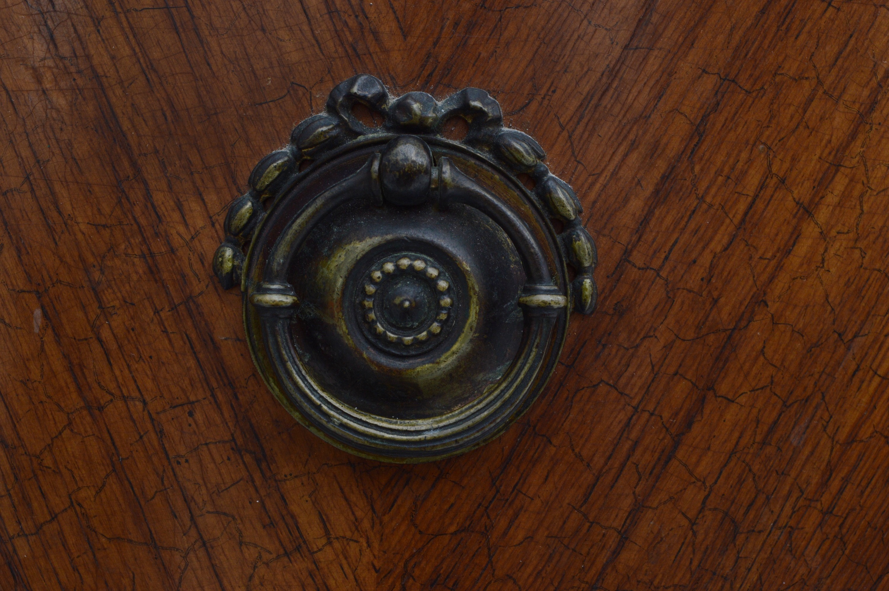 Antique Demilune Table Made by Robert W. Irwin Company (C.1930)