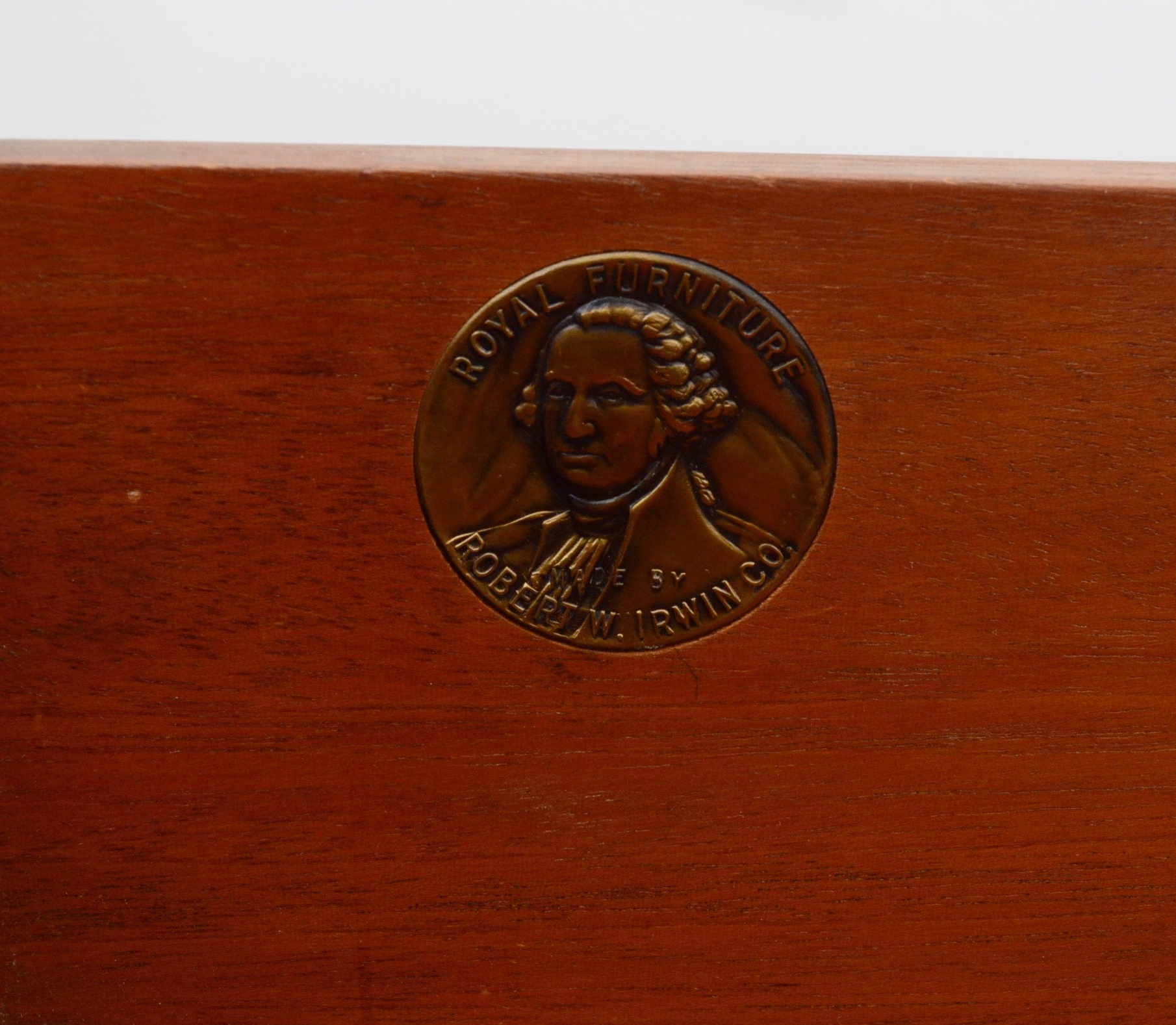 Antique Demilune Table Made by Robert W. Irwin Company (C.1930)