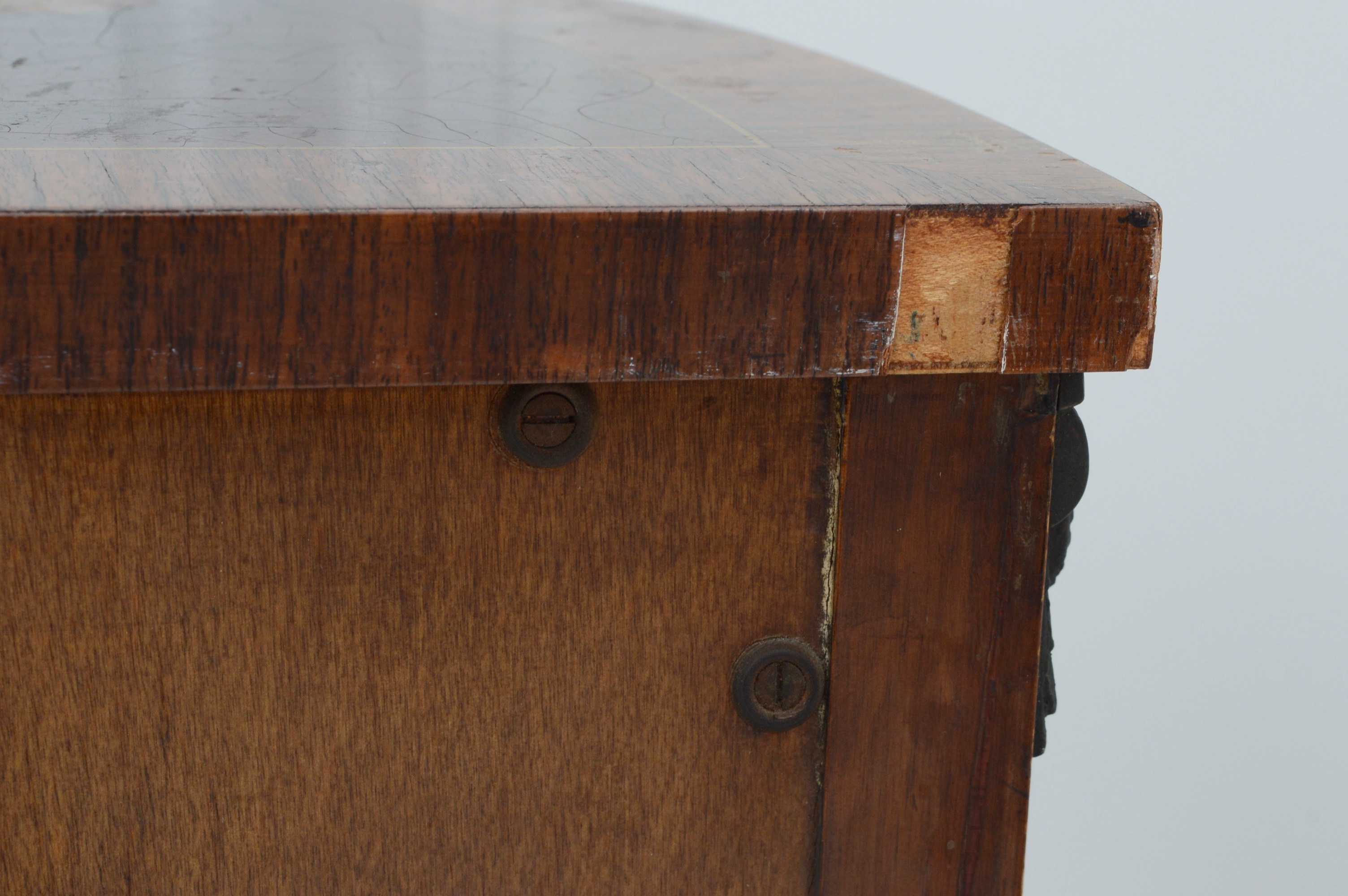 Antique Demilune Table Made by Robert W. Irwin Company (C.1930)