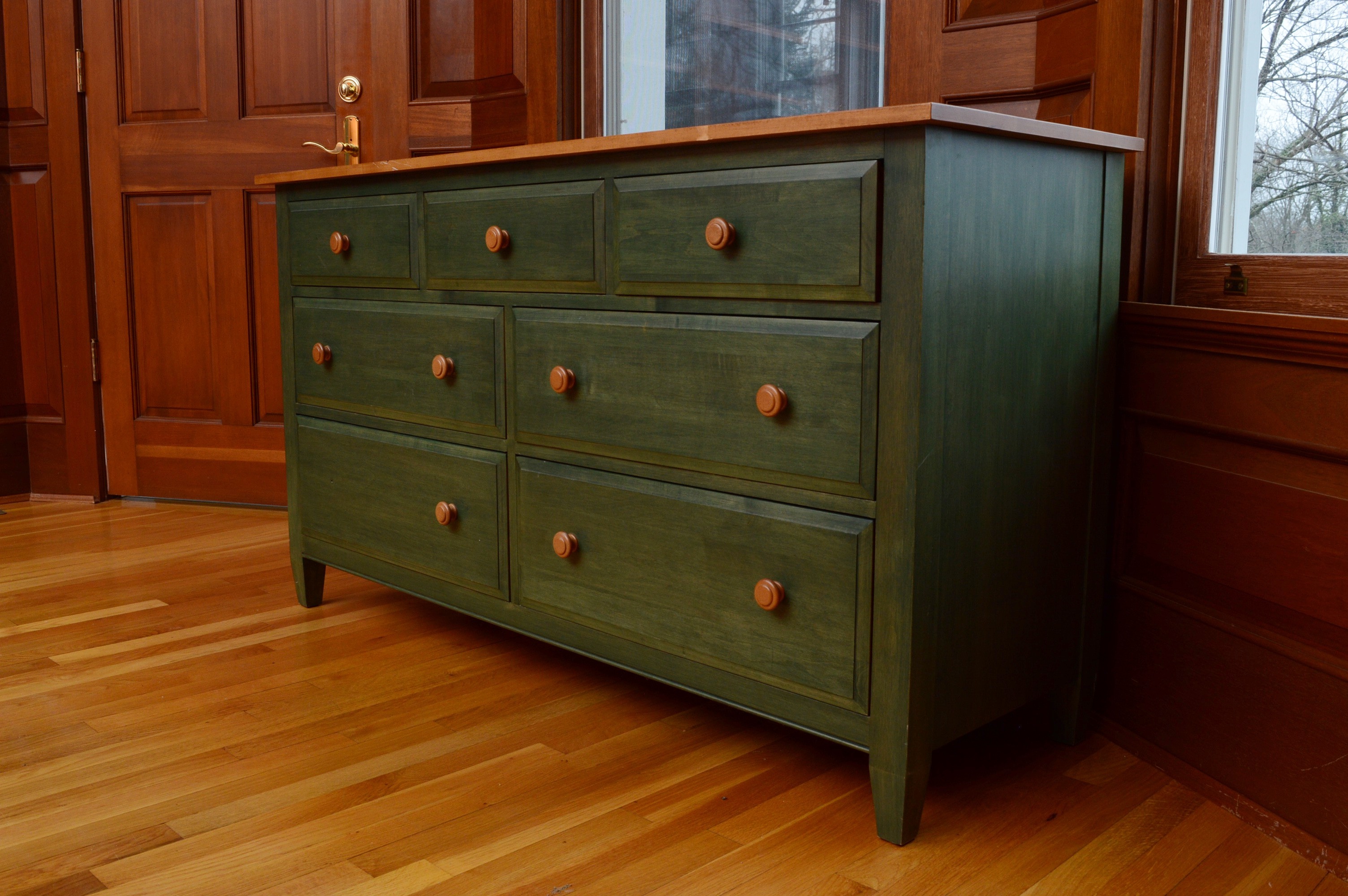 Ethan Allen Country Colors Maple Chest of Drawers